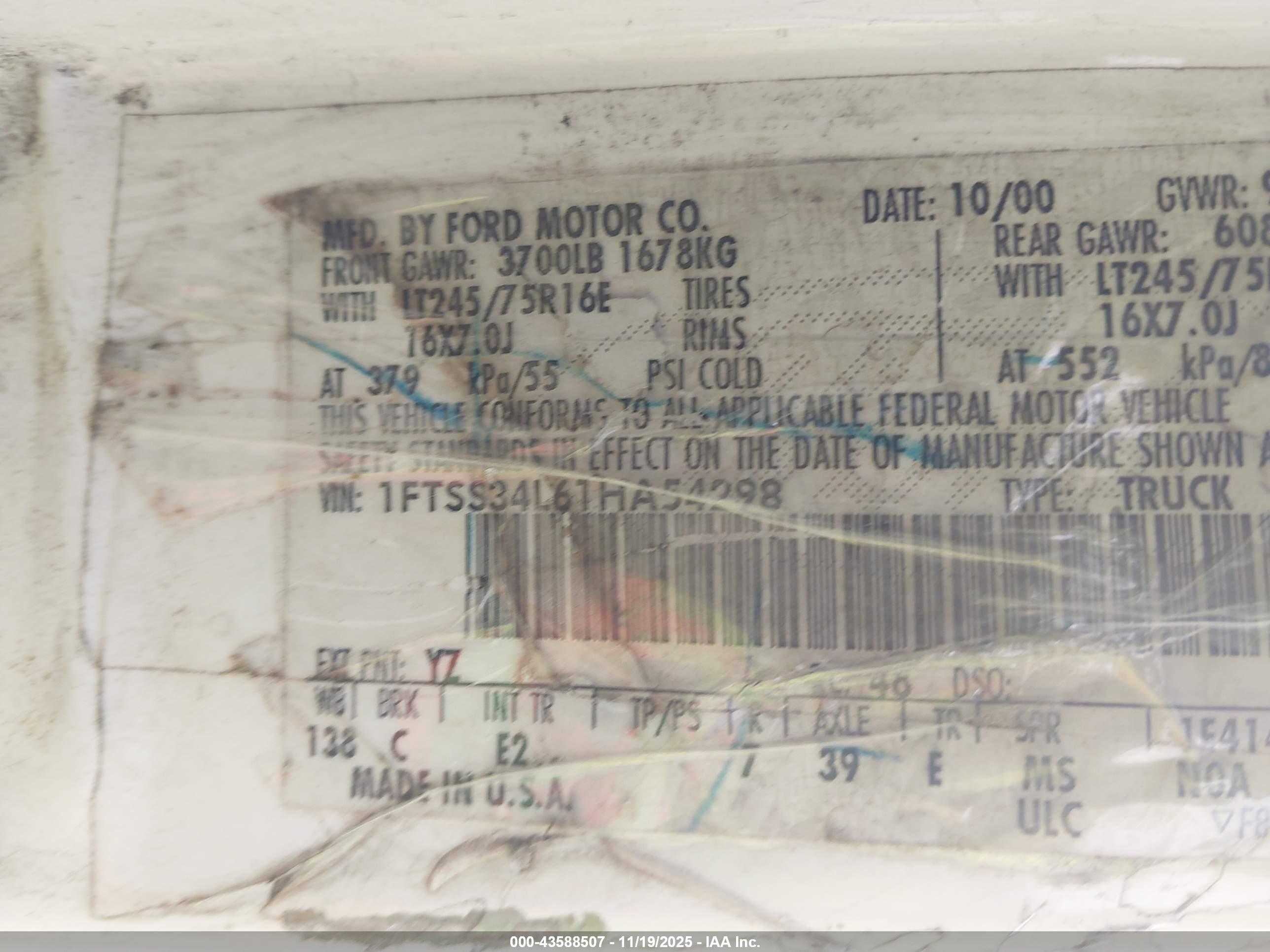 FORD E-350 image 9