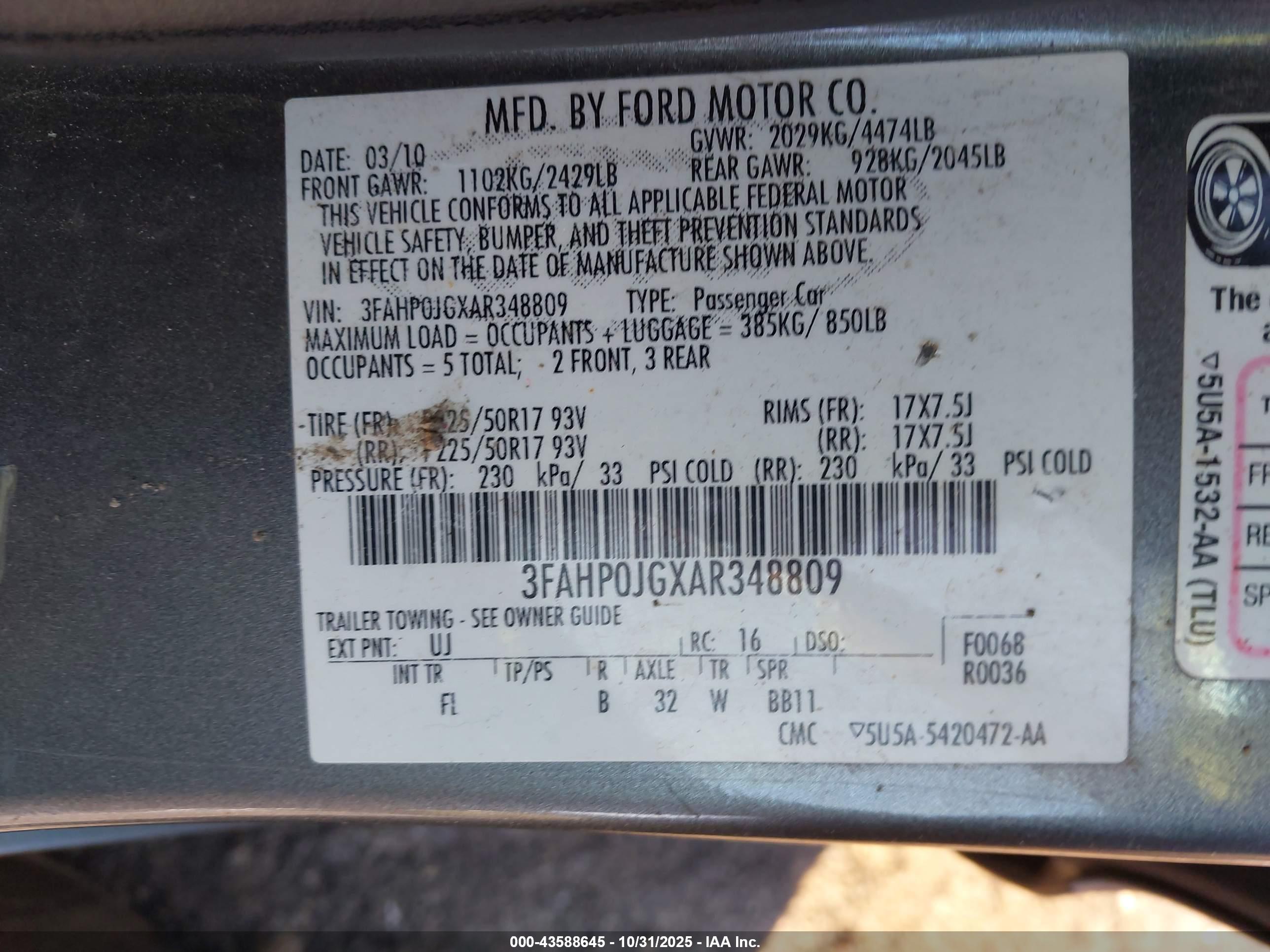 FORD FUSION image 9
