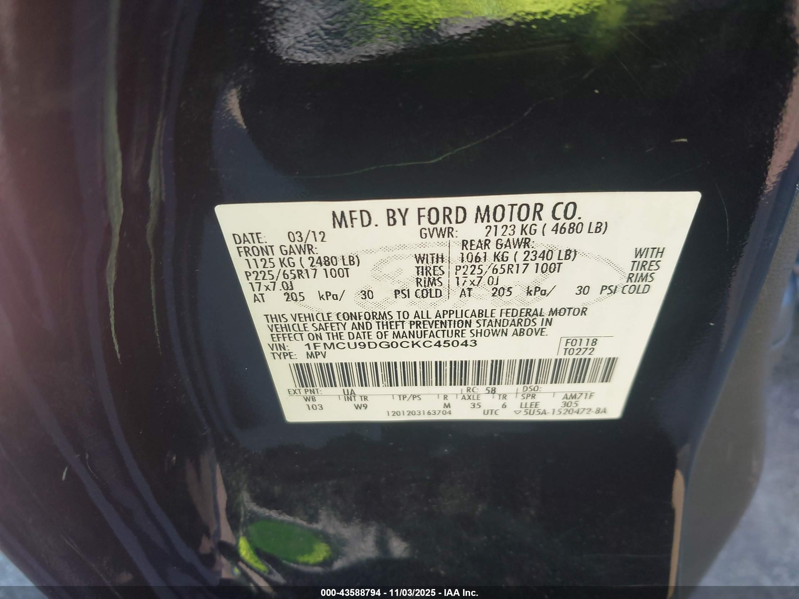 FORD ESCAPE image 9