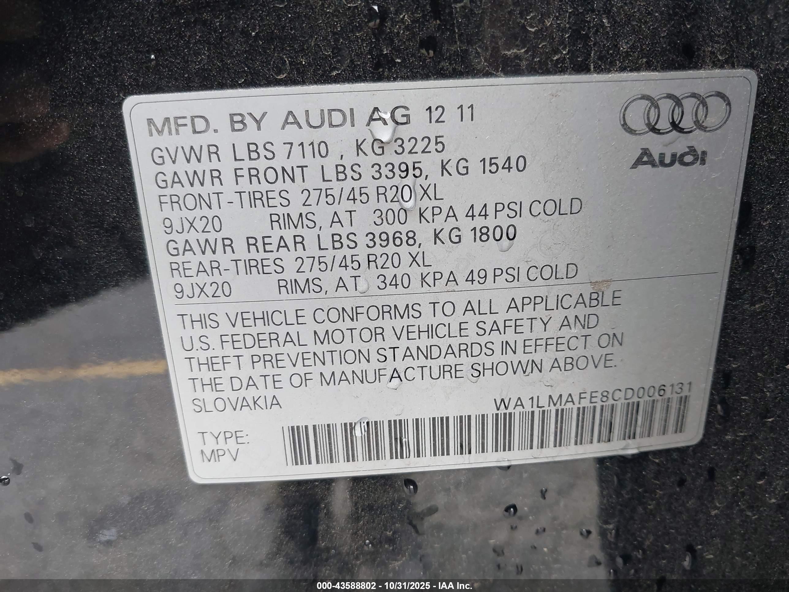 AUDI Q7 image 9