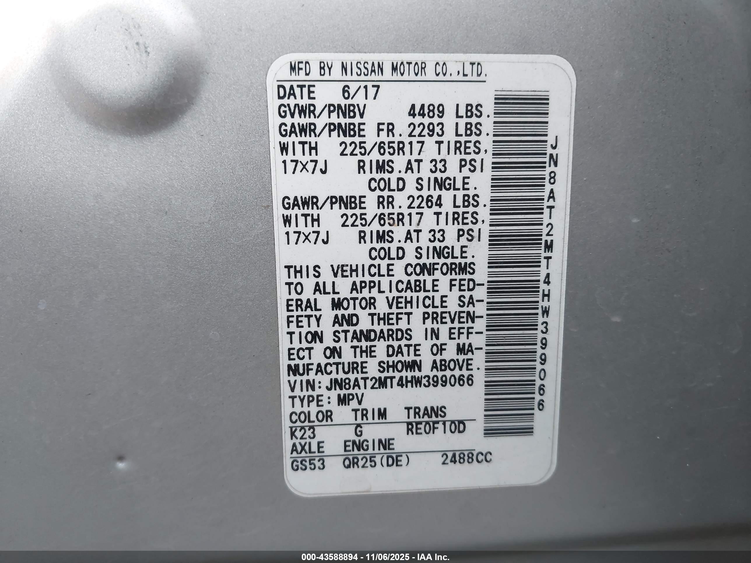 NISSAN ROGUE image 9
