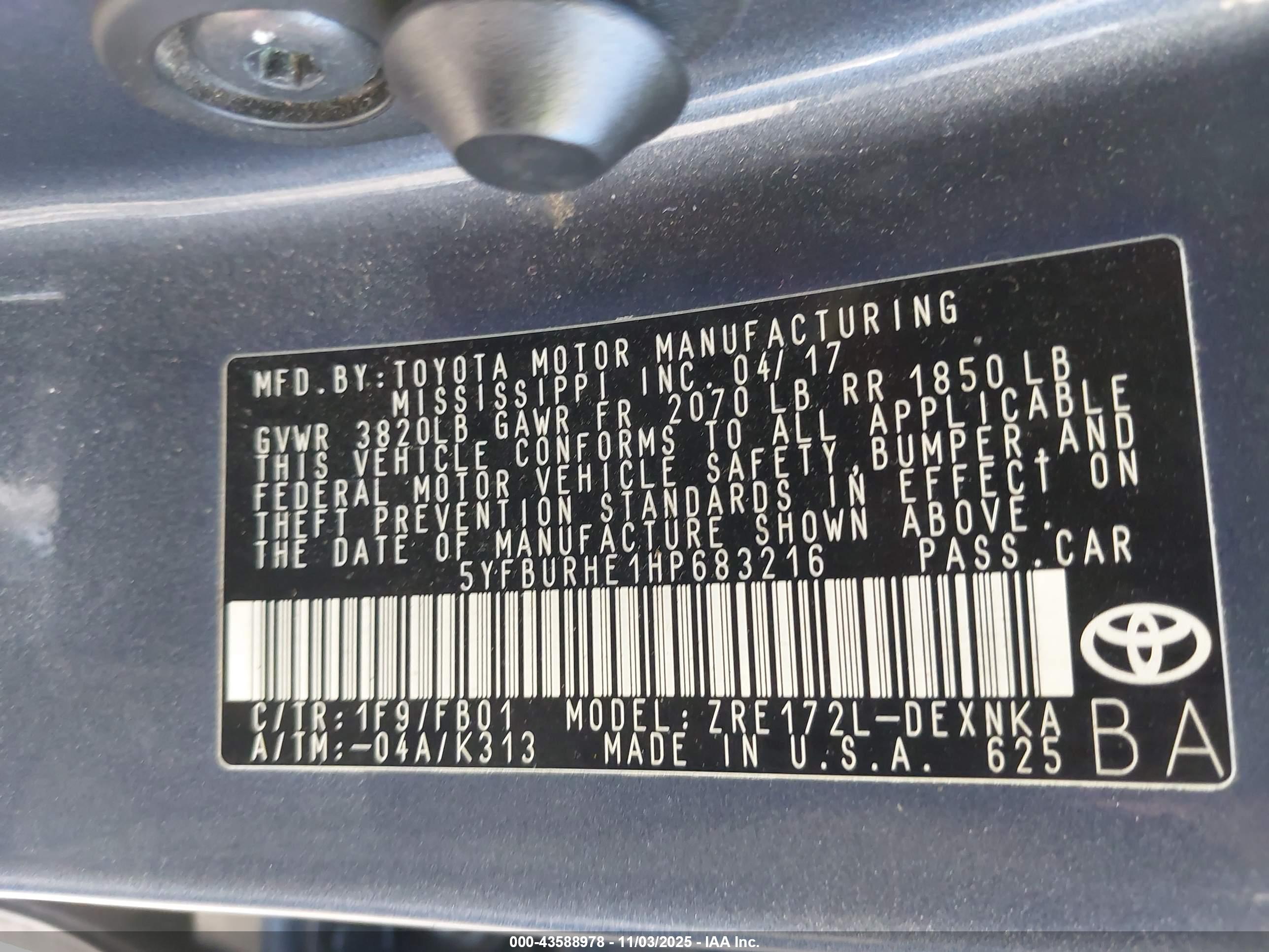 TOYOTA COROLLA image 9