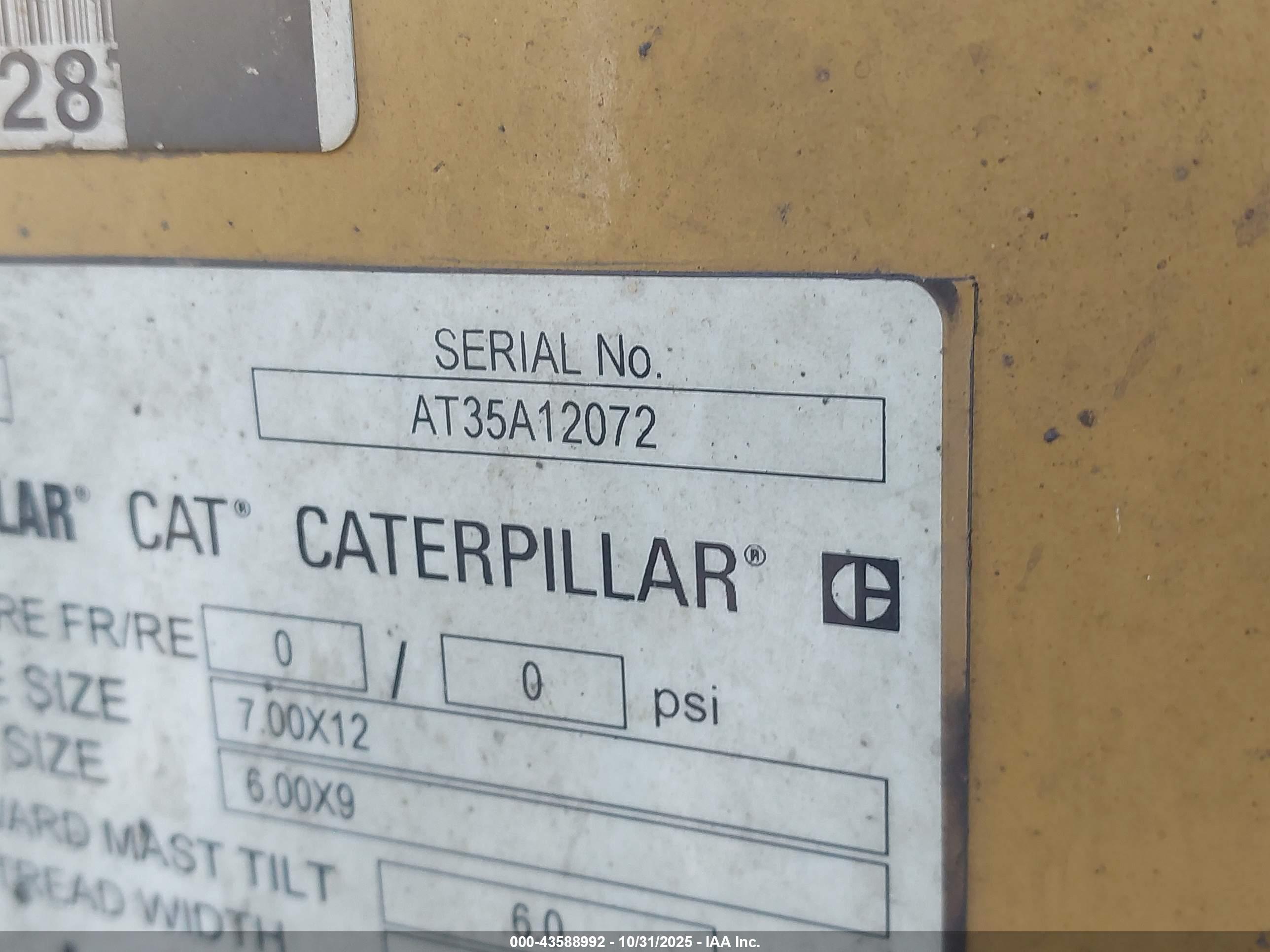 CATERPILLAR GP25N image 9