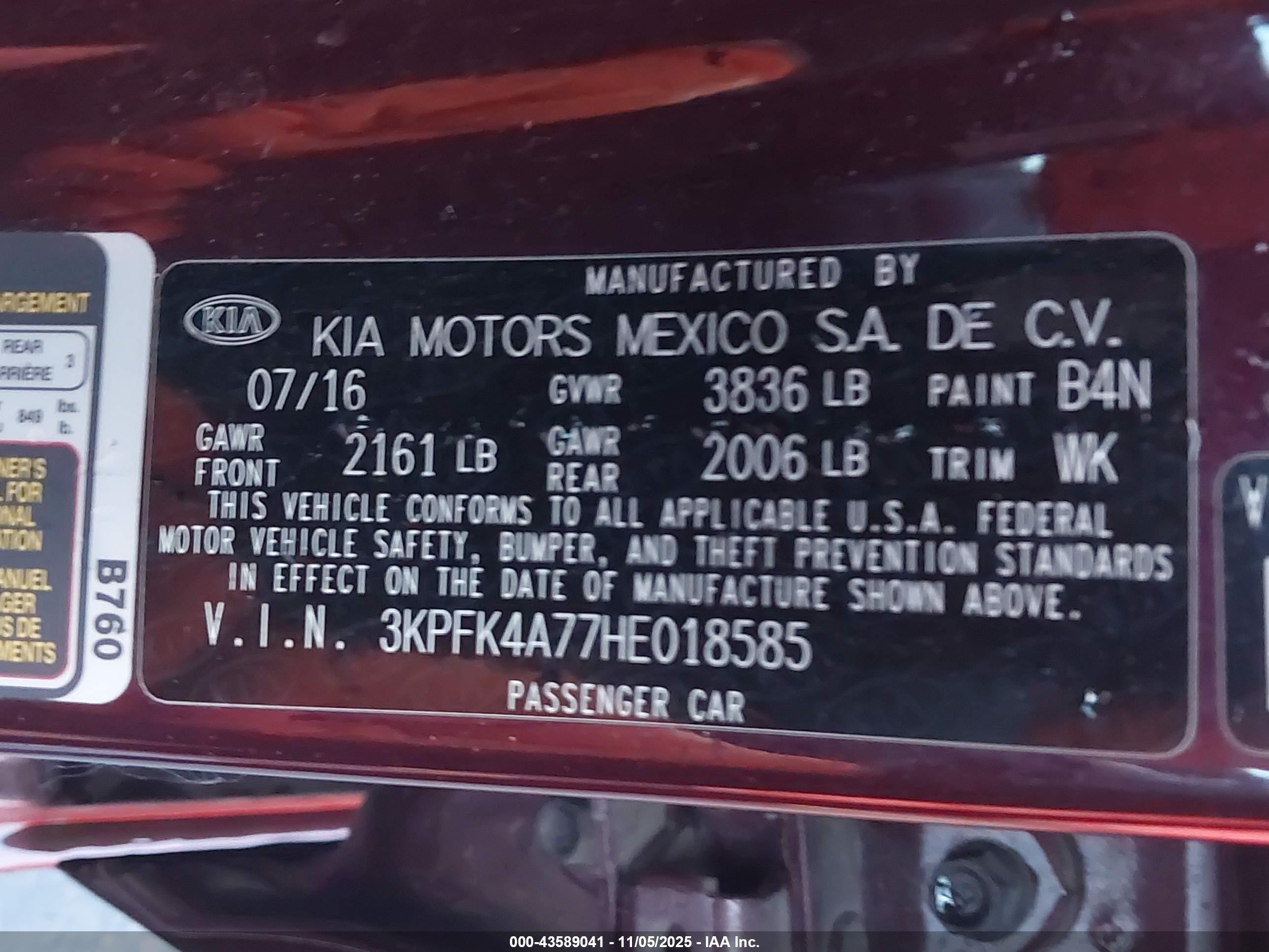 KIA FORTE image 9