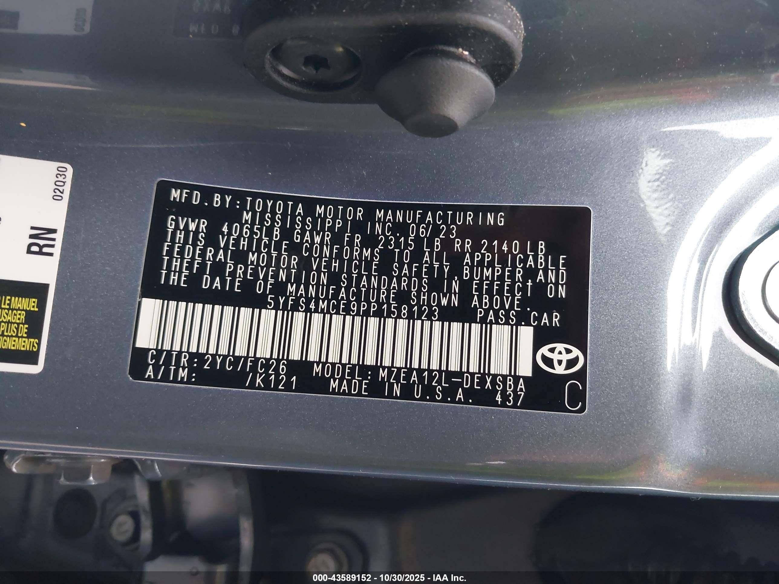 TOYOTA COROLLA image 9
