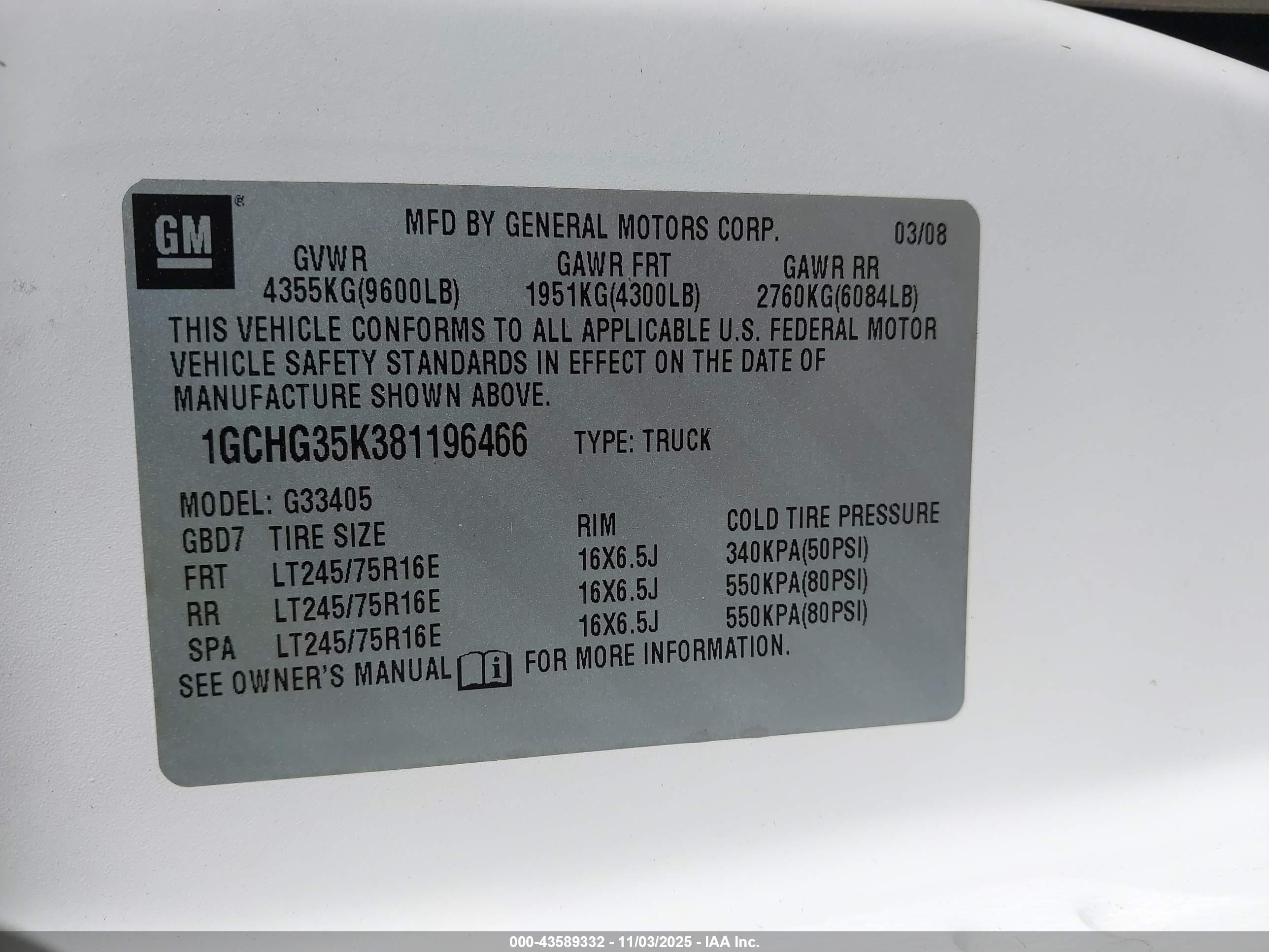 CHEVROLET EXPRESS image 9