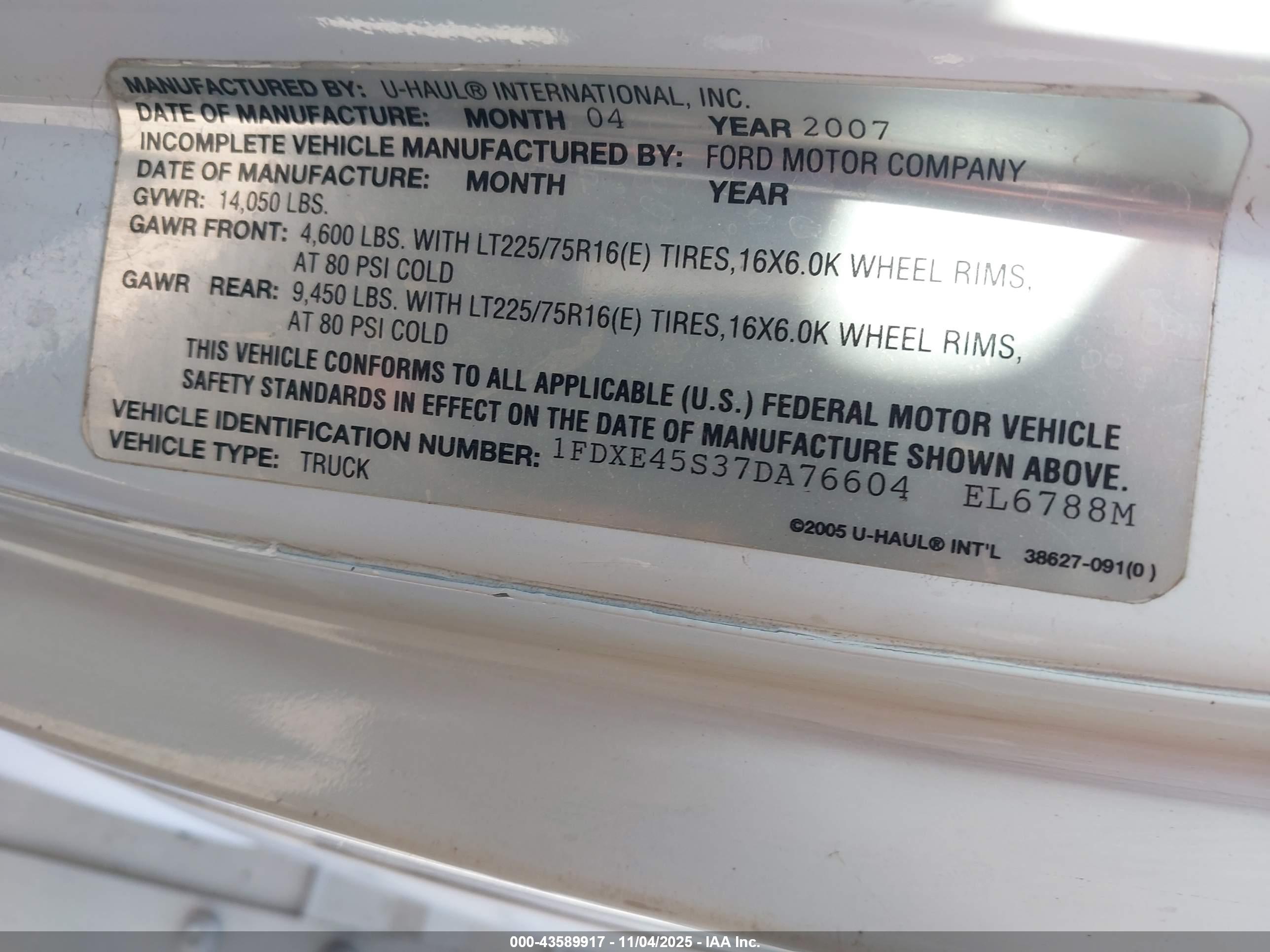 FORD E-450 image 9