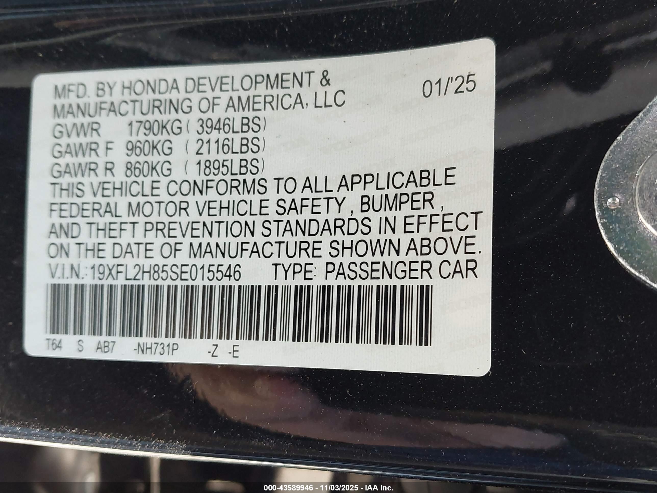 HONDA CIVIC image 9