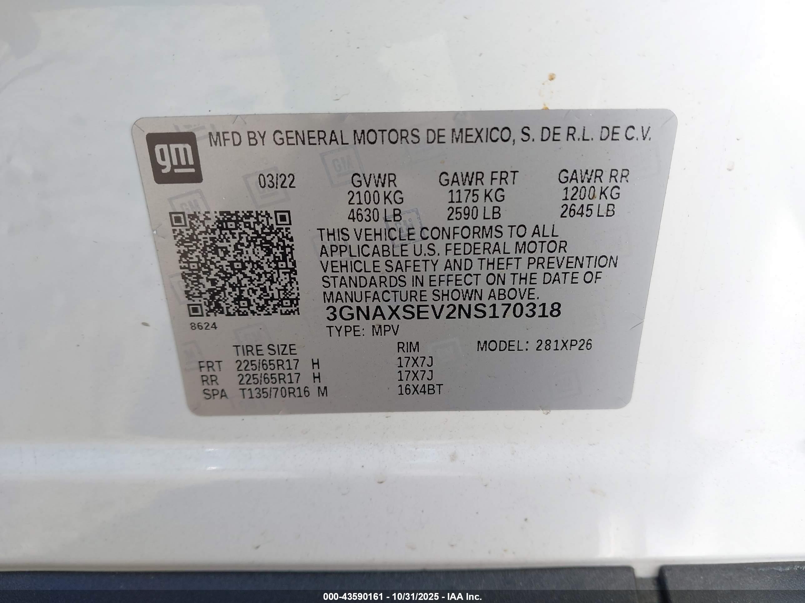CHEVROLET EQUINOX image 9