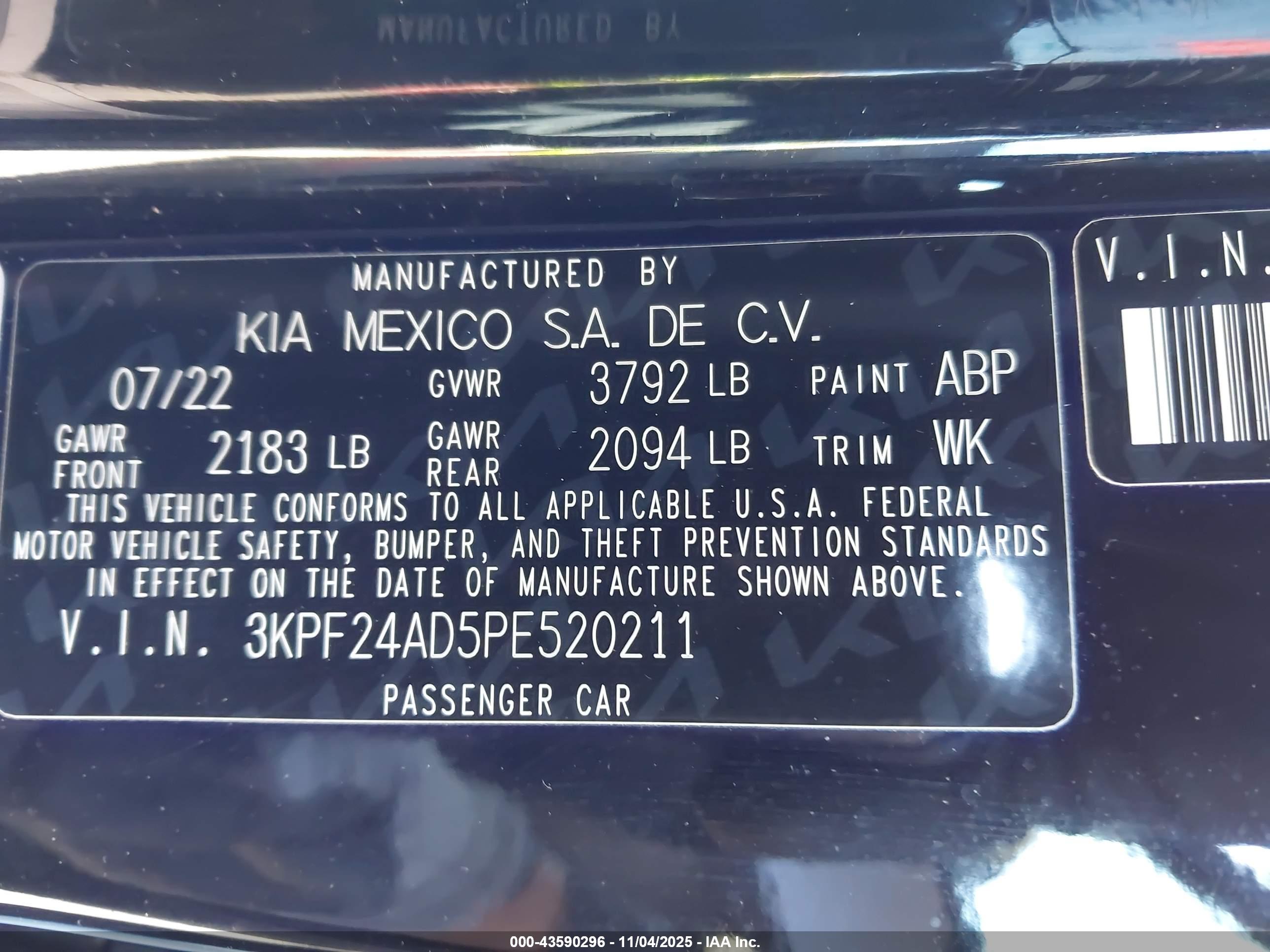 KIA FORTE image 9