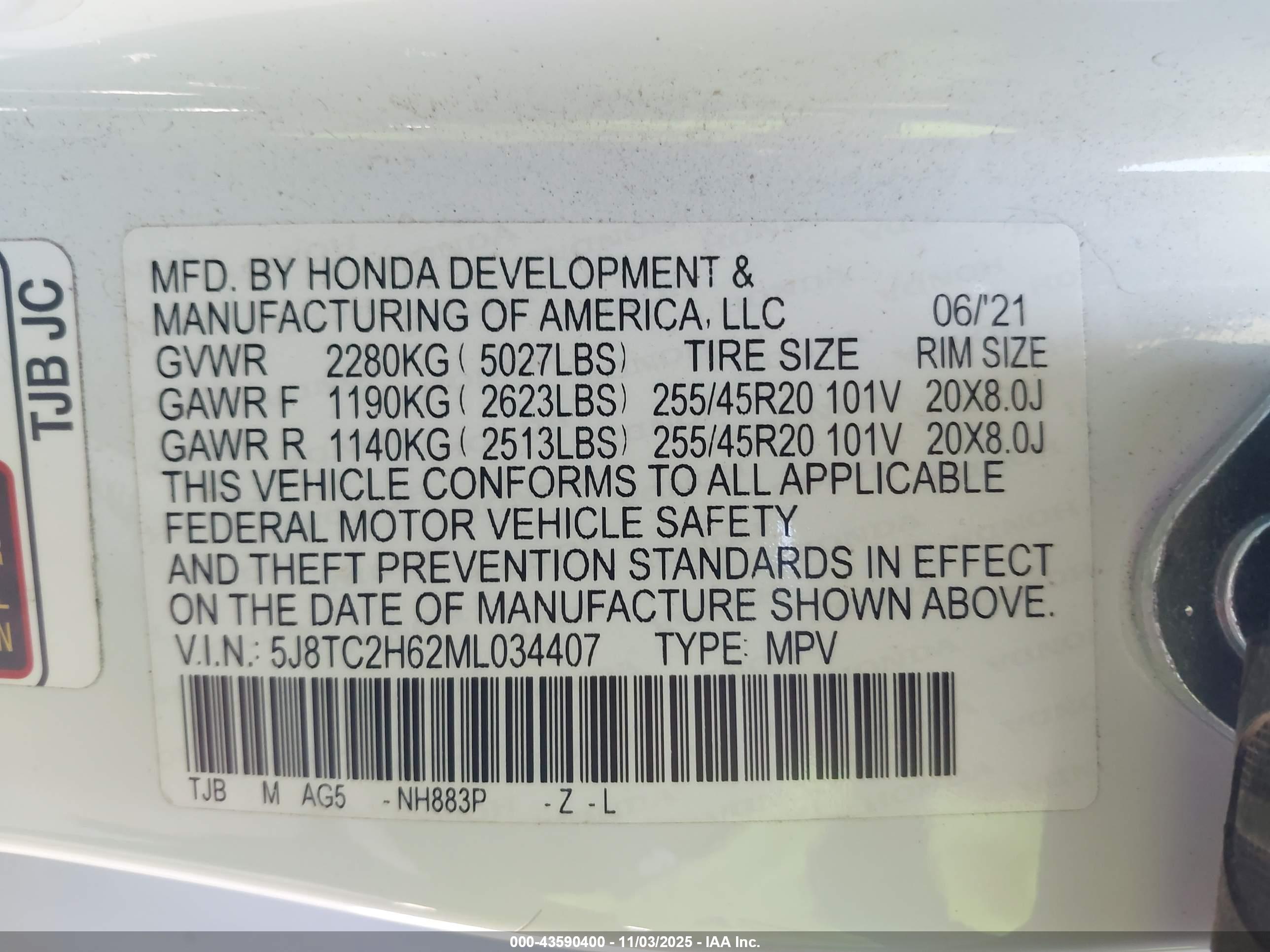 ACURA RDX image 9