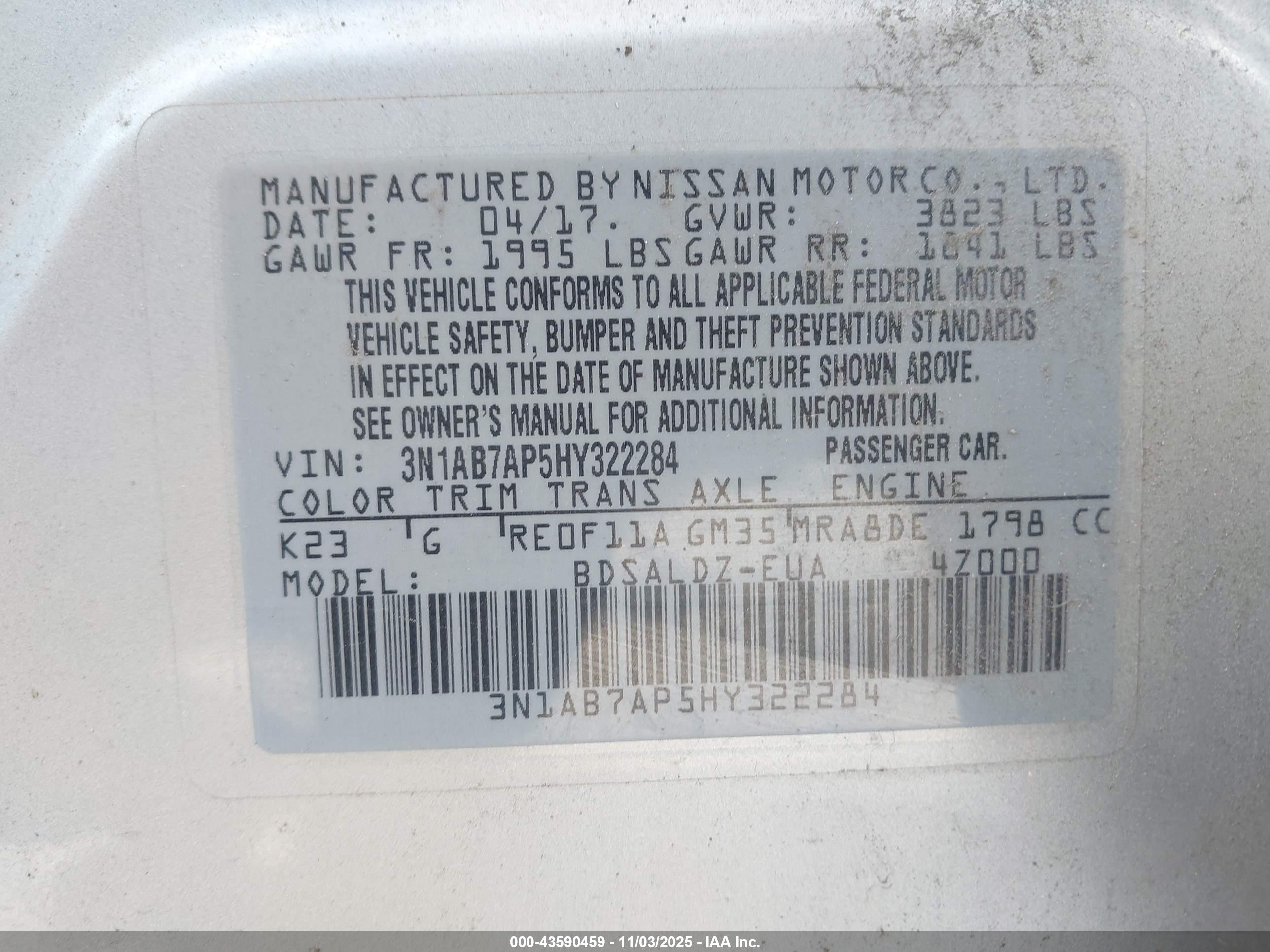 NISSAN SENTRA image 9