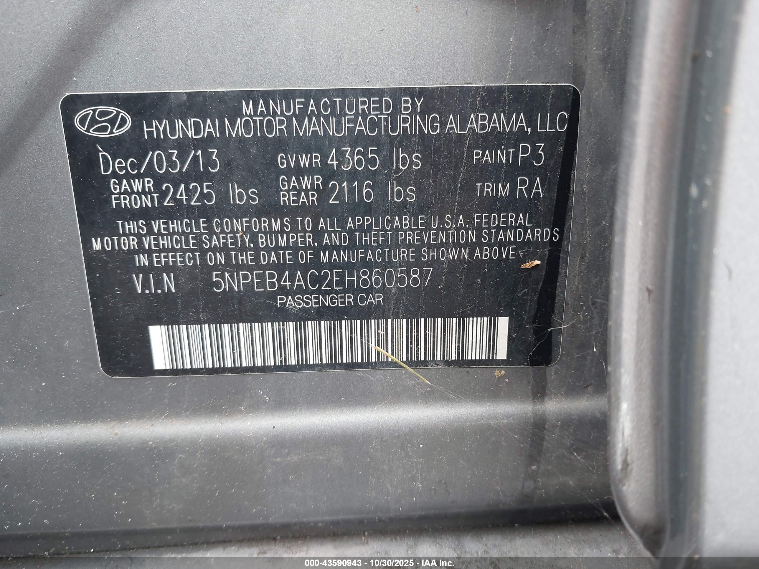 HYUNDAI SONATA image 9