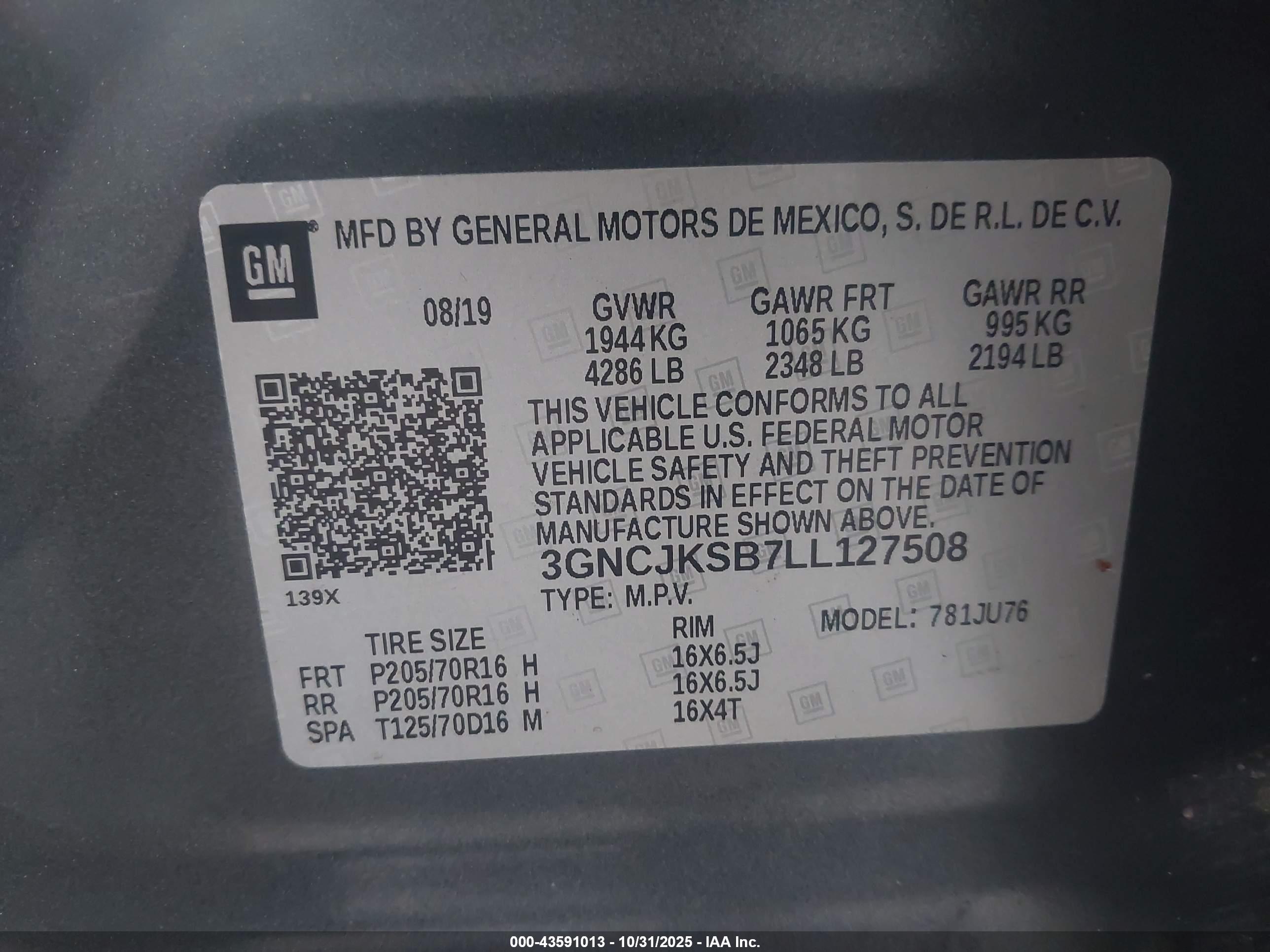 CHEVROLET TRAX image 9