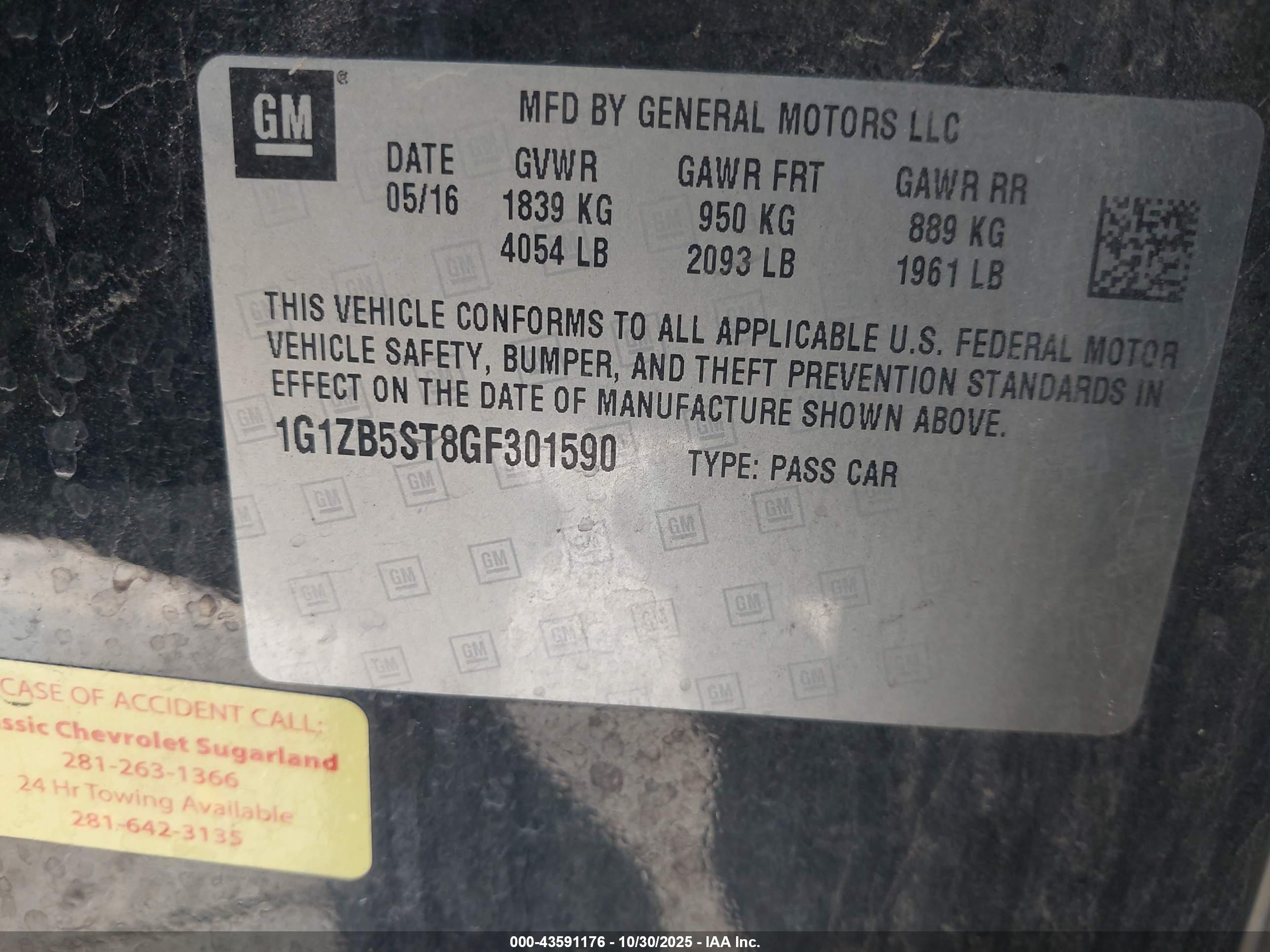 CHEVROLET MALIBU image 9