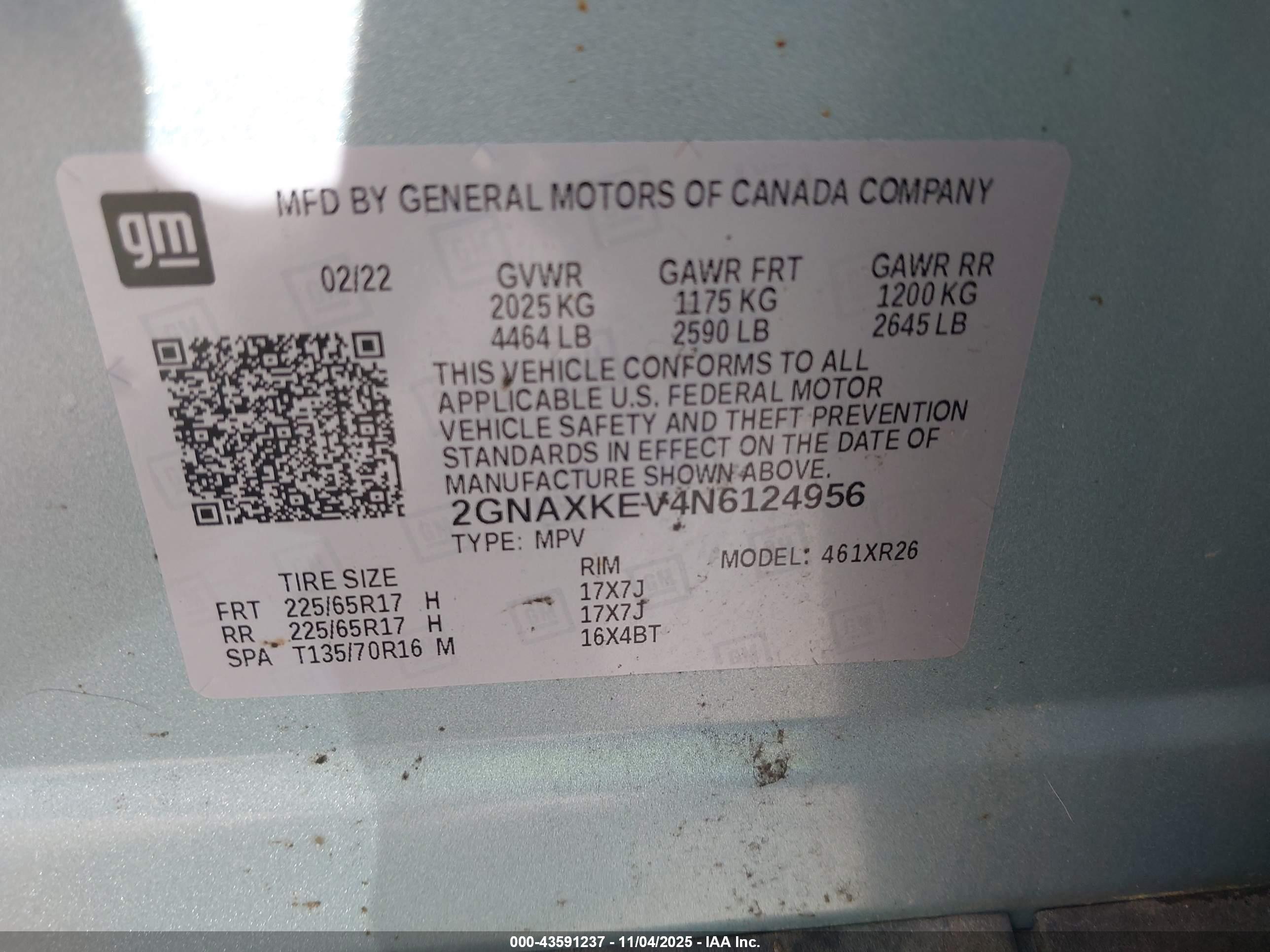CHEVROLET EQUINOX image 9