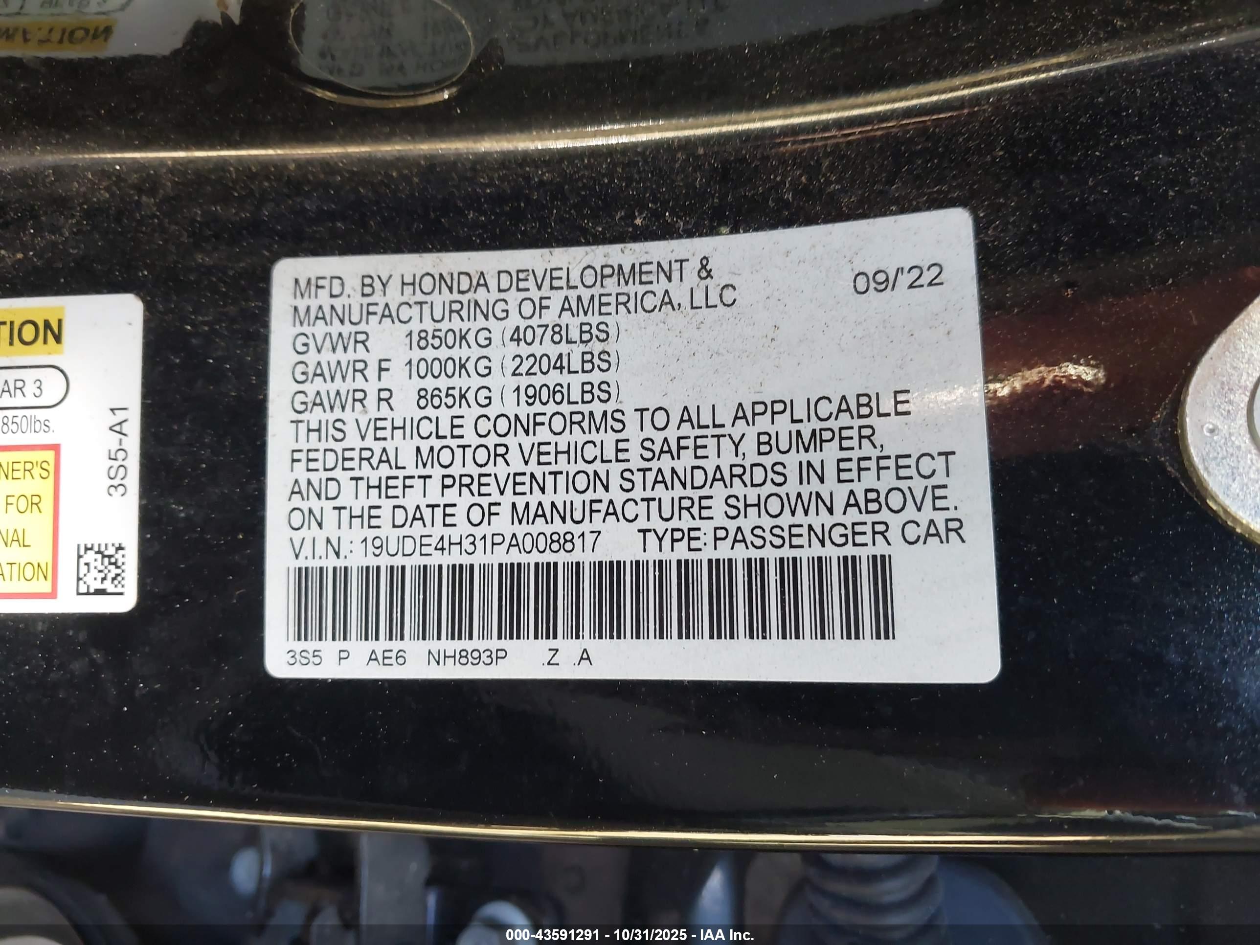 ACURA INTEGRA image 9