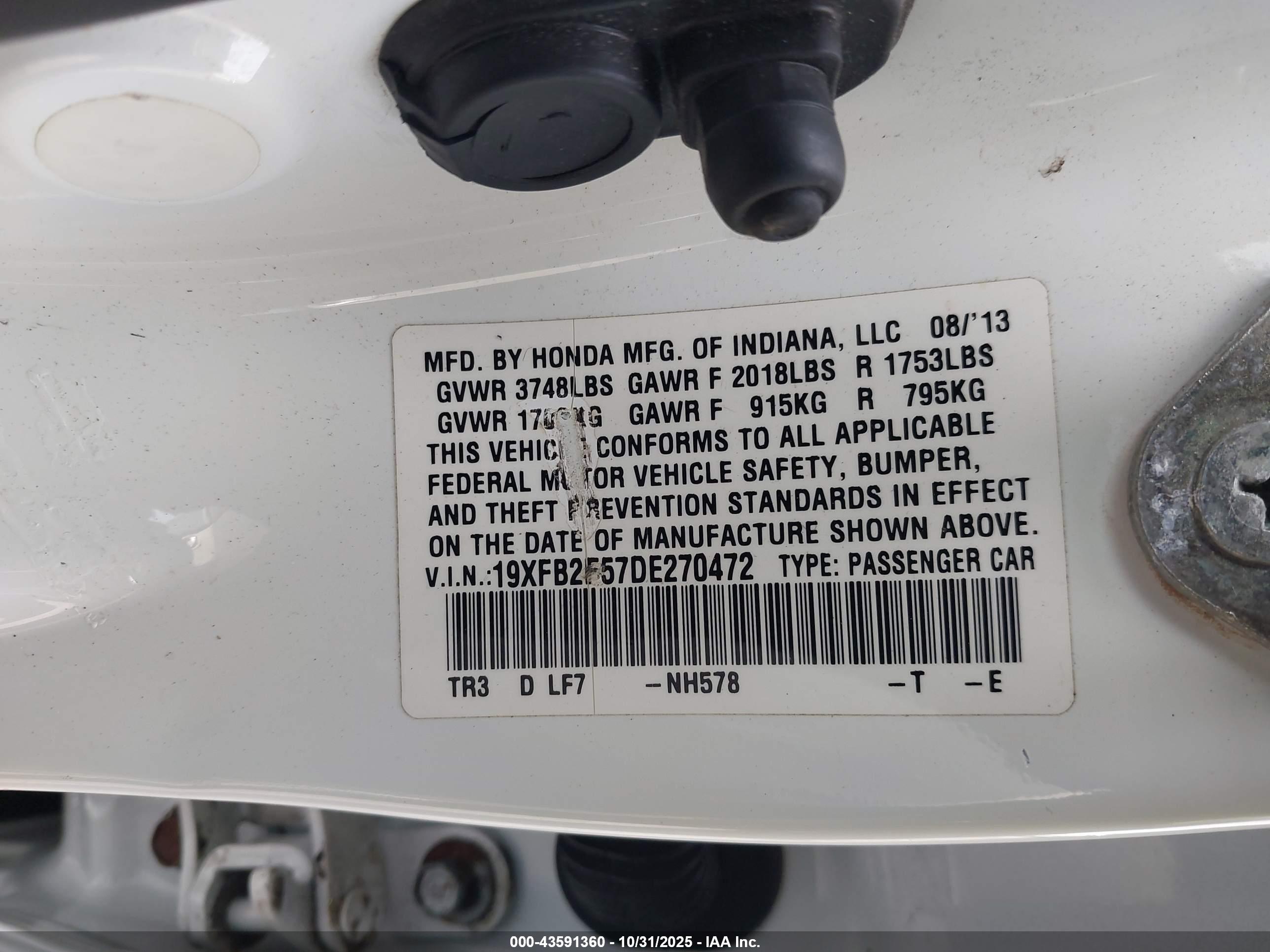 HONDA CIVIC image 9