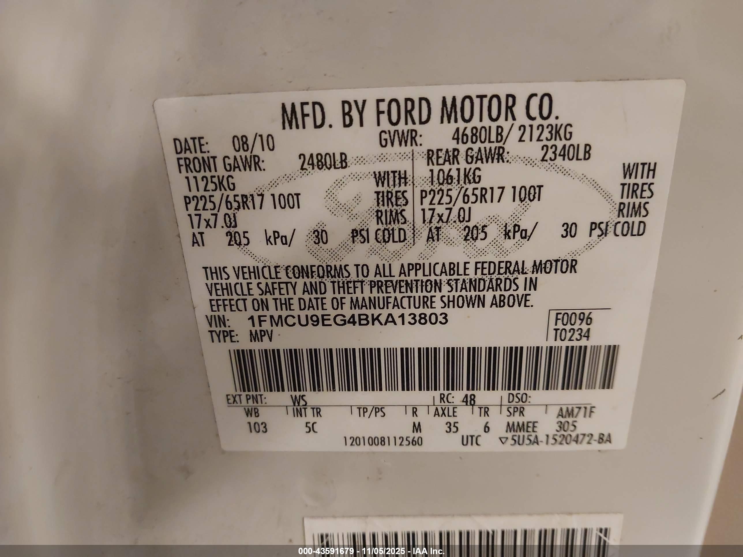 FORD ESCAPE image 9