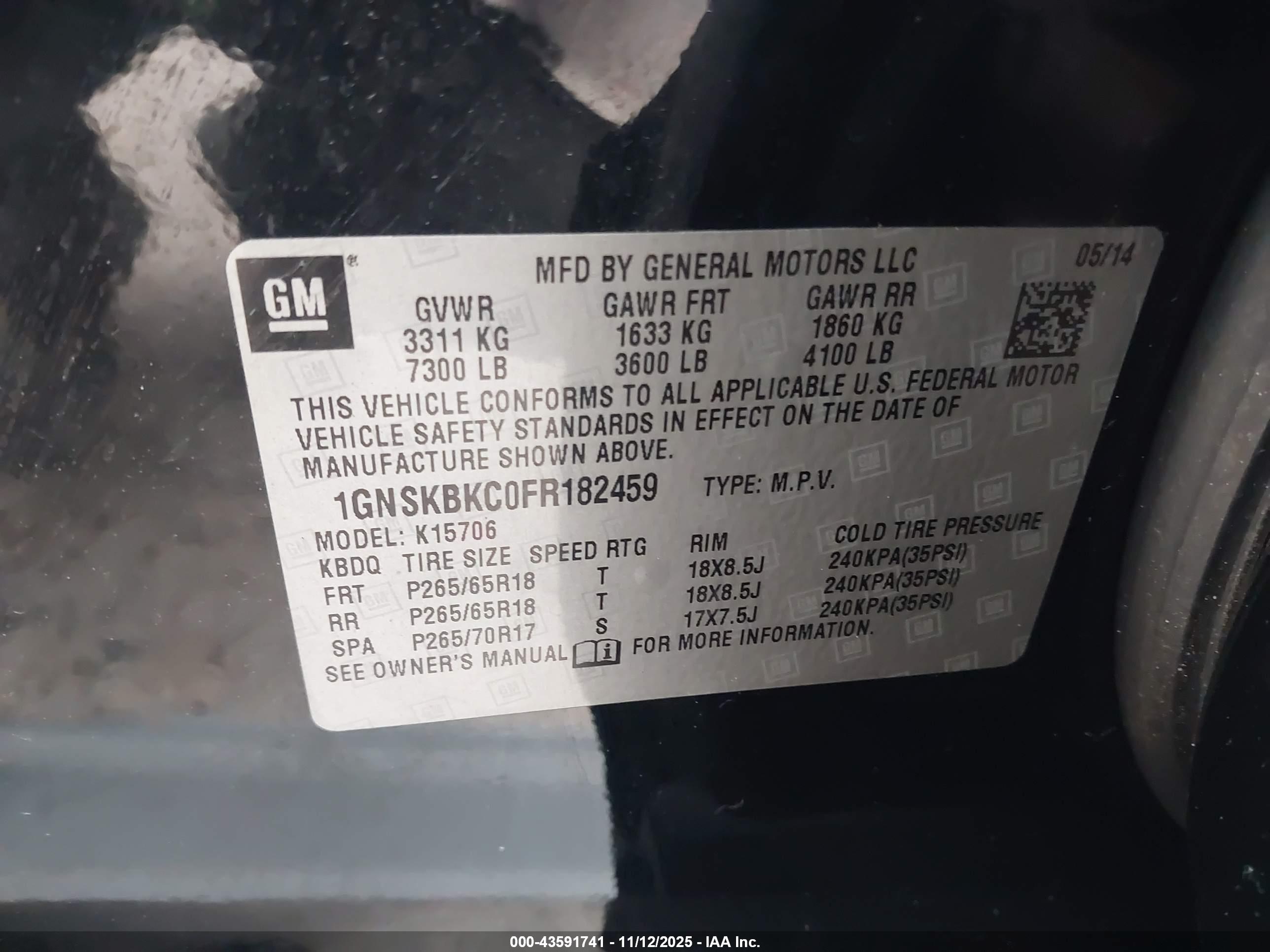 CHEVROLET TAHOE image 9