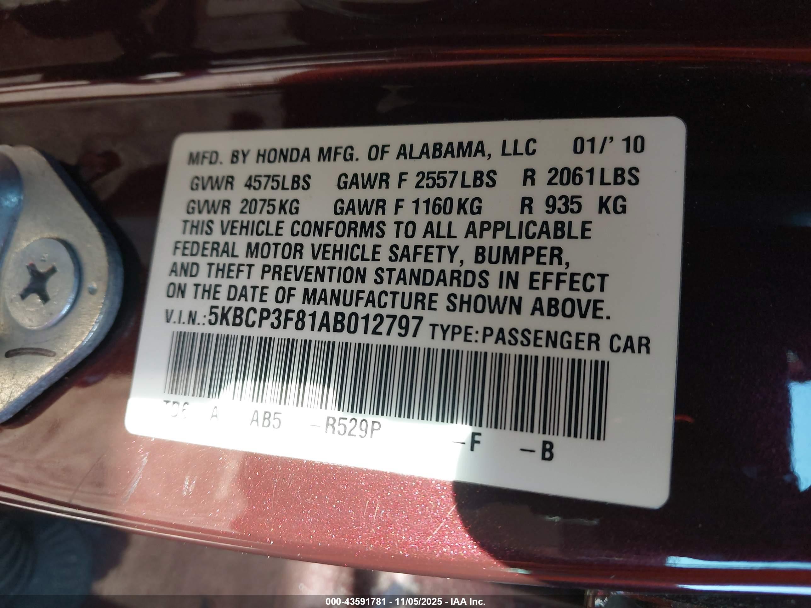 HONDA ACCORD image 9