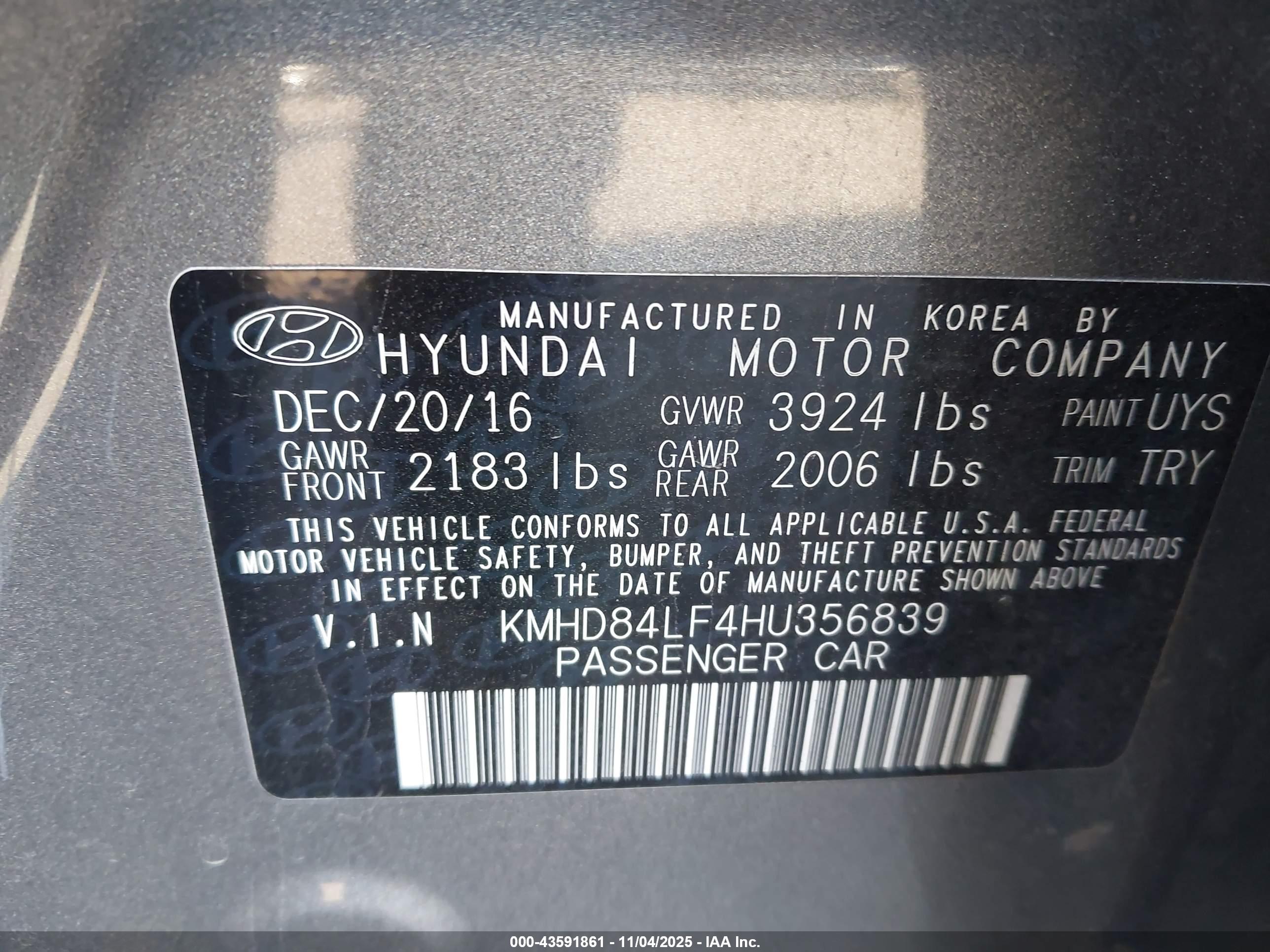 HYUNDAI ELANTRA image 9