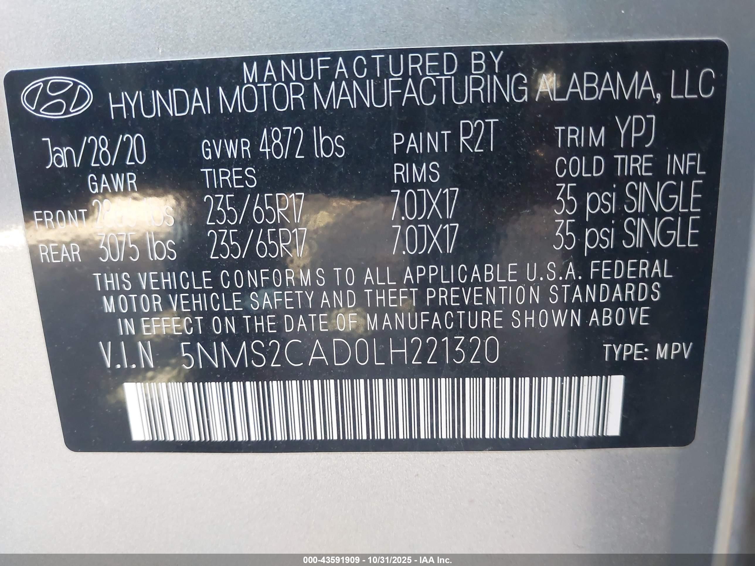 HYUNDAI SANTA image 9