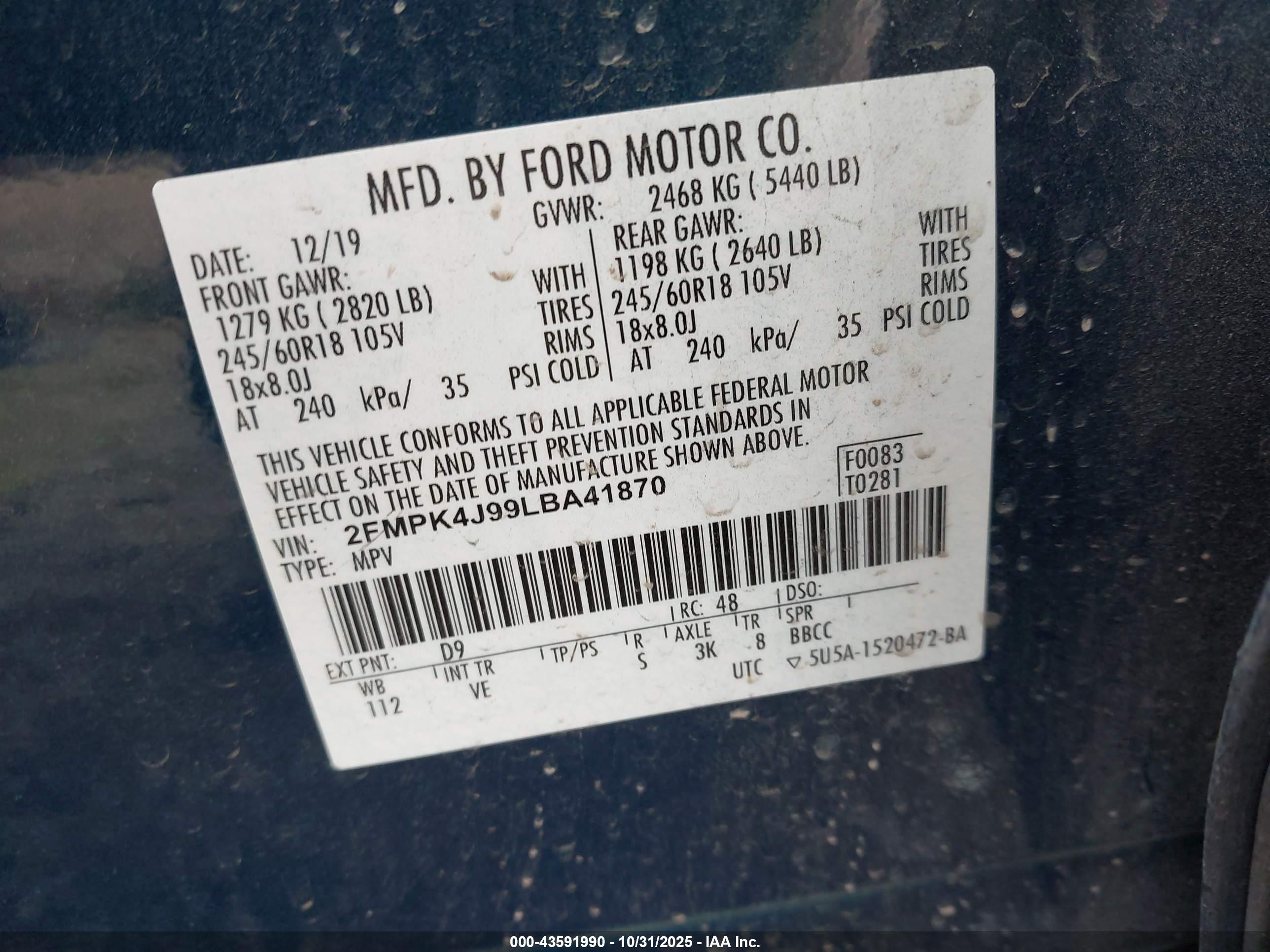 FORD EDGE image 9