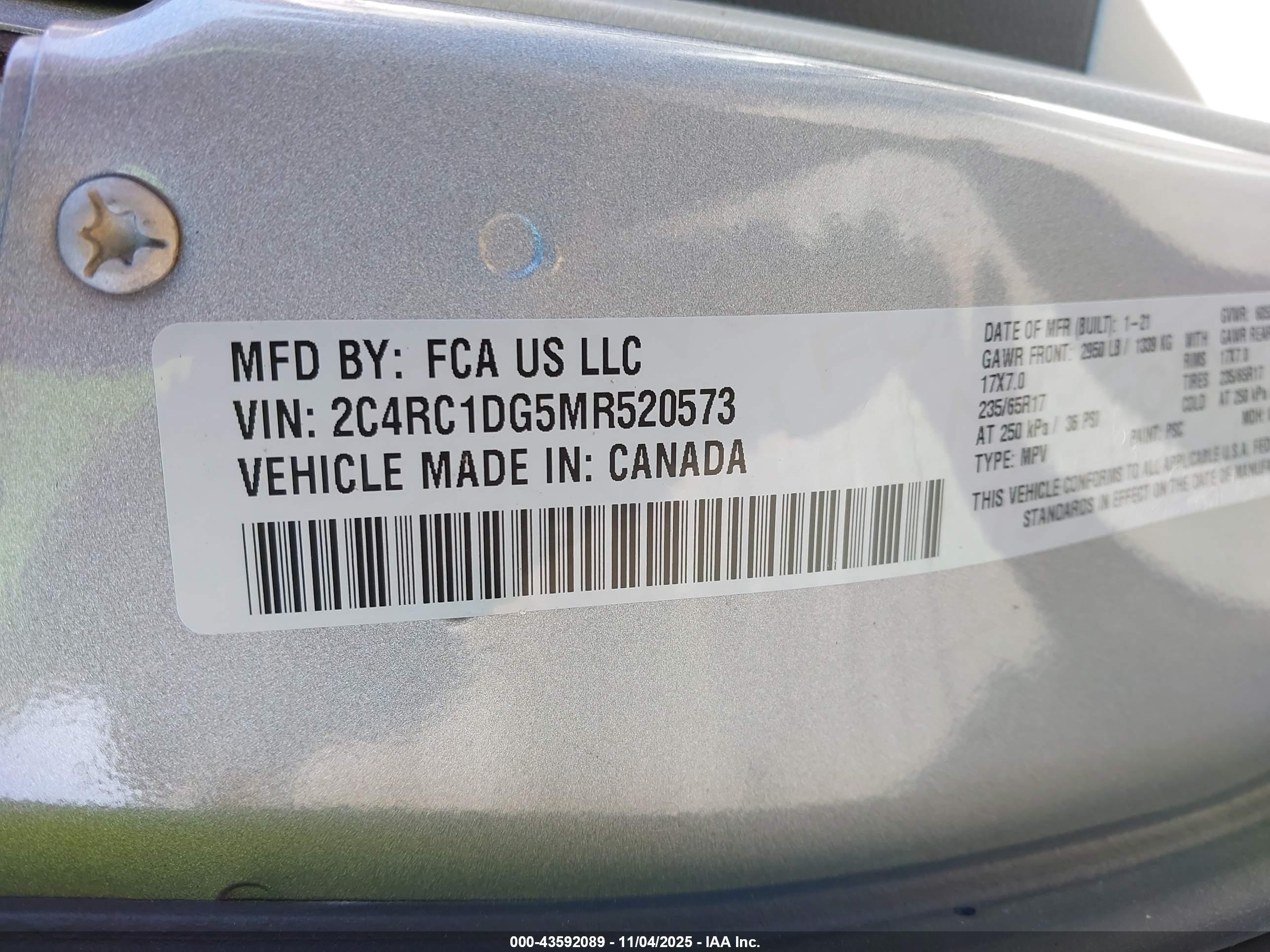 CHRYSLER VOYAGER image 9