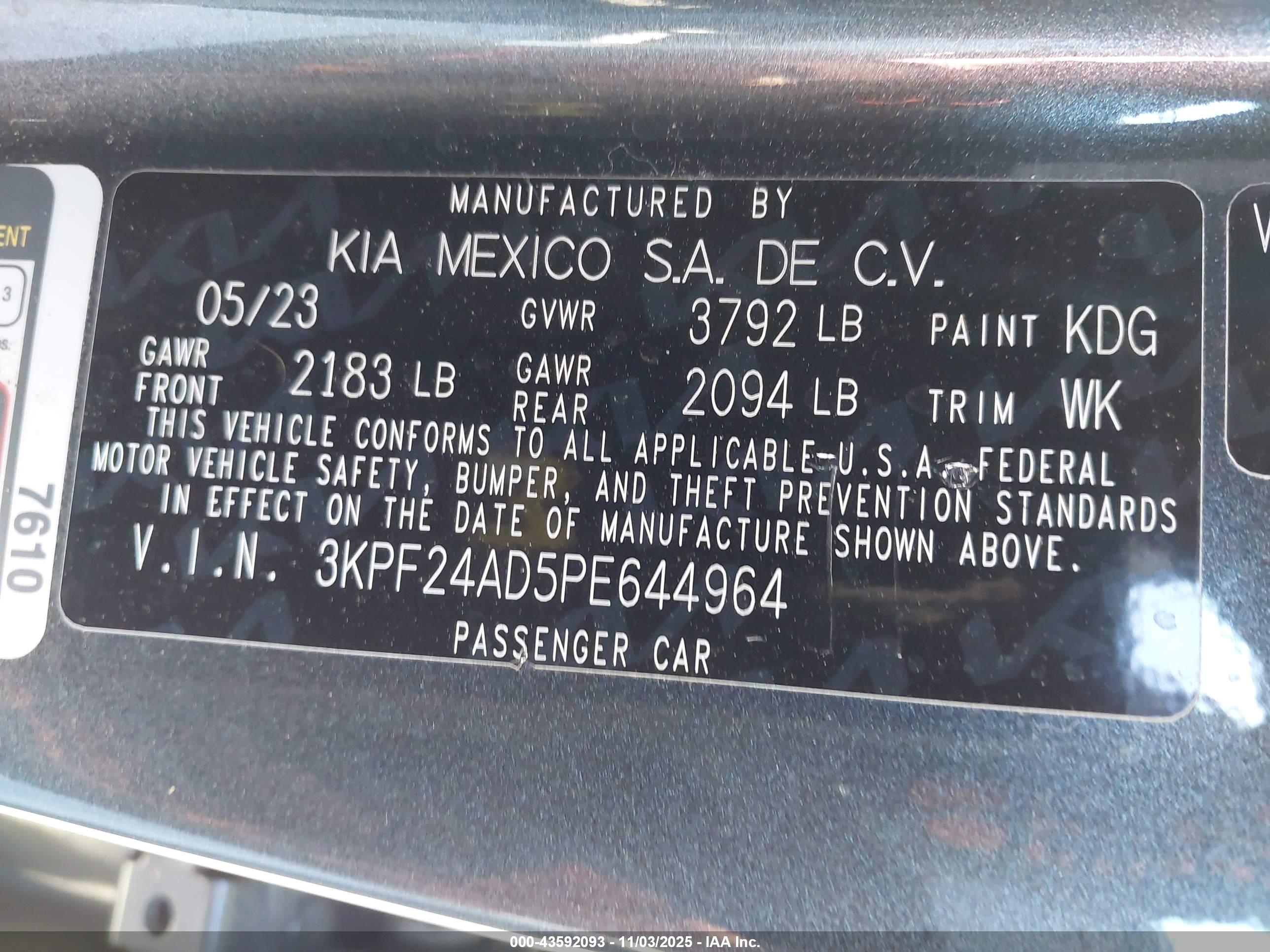 KIA FORTE image 9