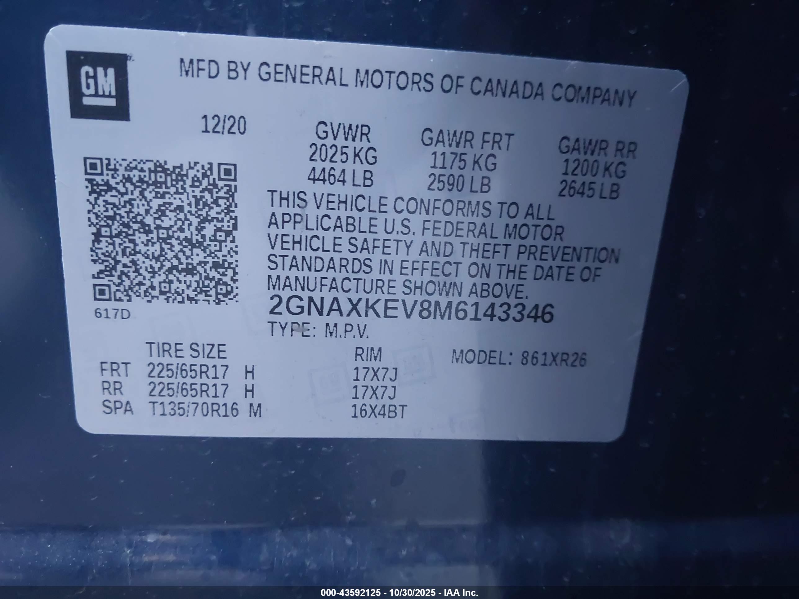 CHEVROLET EQUINOX image 9