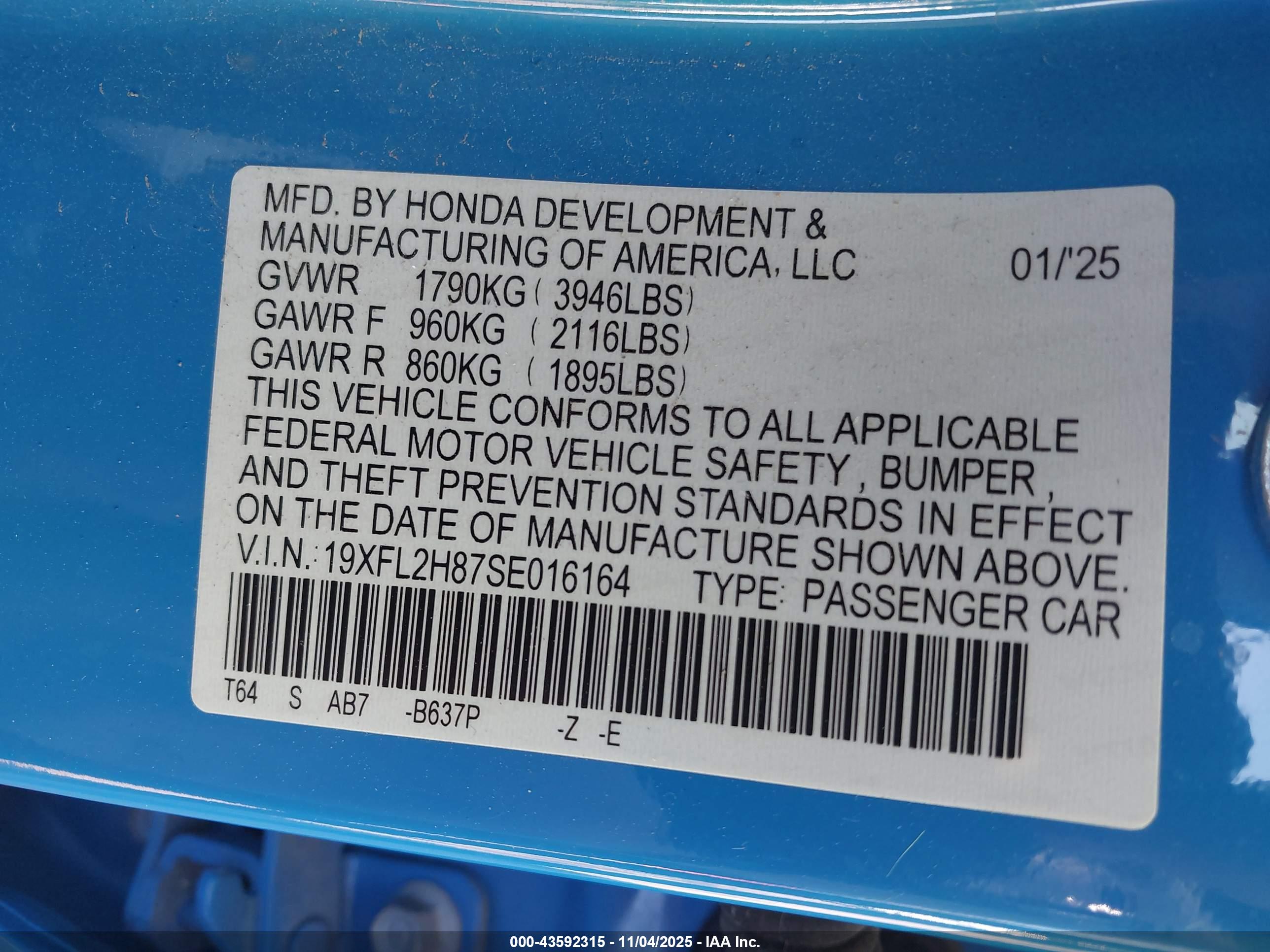 HONDA CIVIC image 9