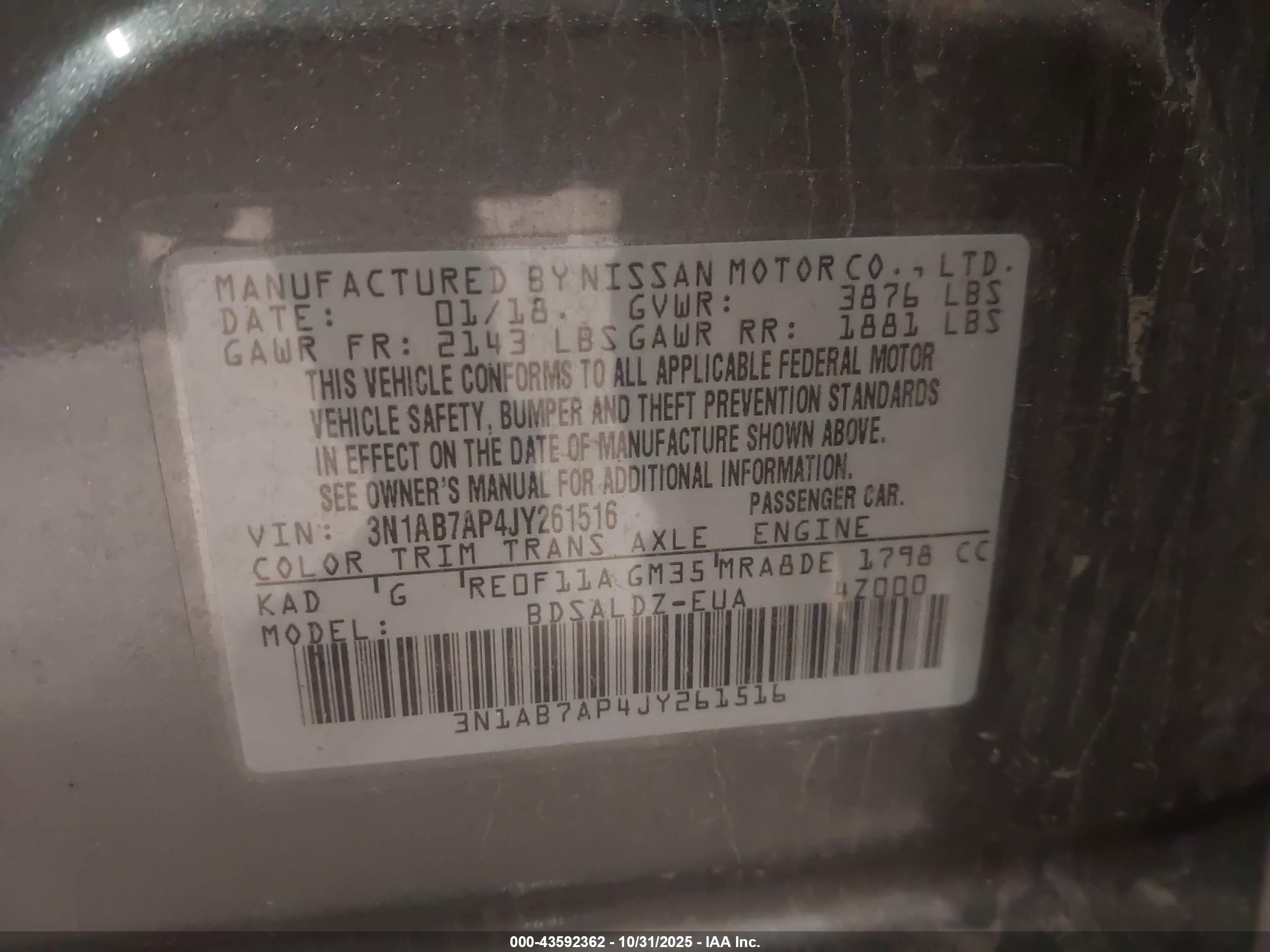 NISSAN SENTRA image 9