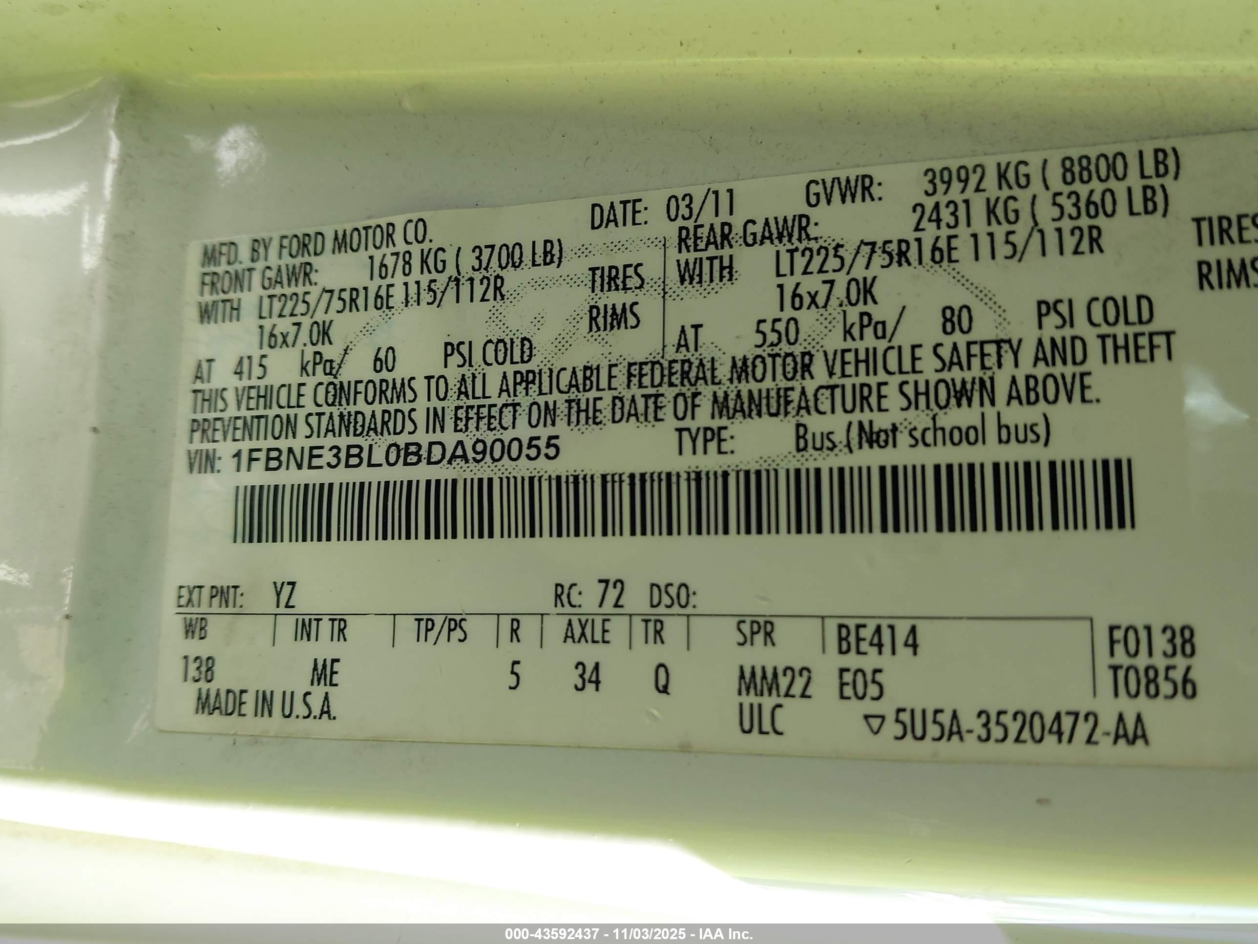 FORD E-350 image 9