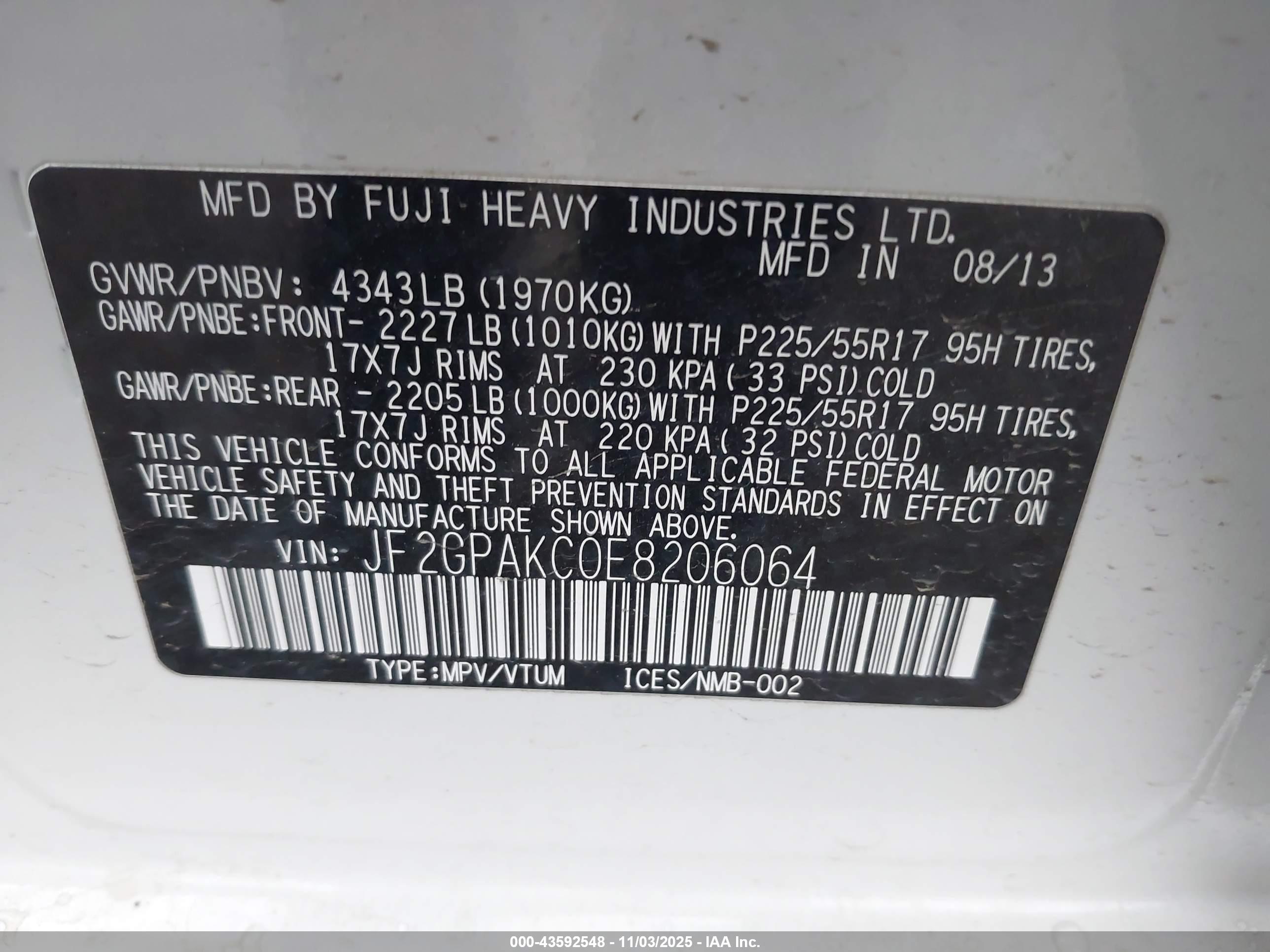SUBARU XV image 9