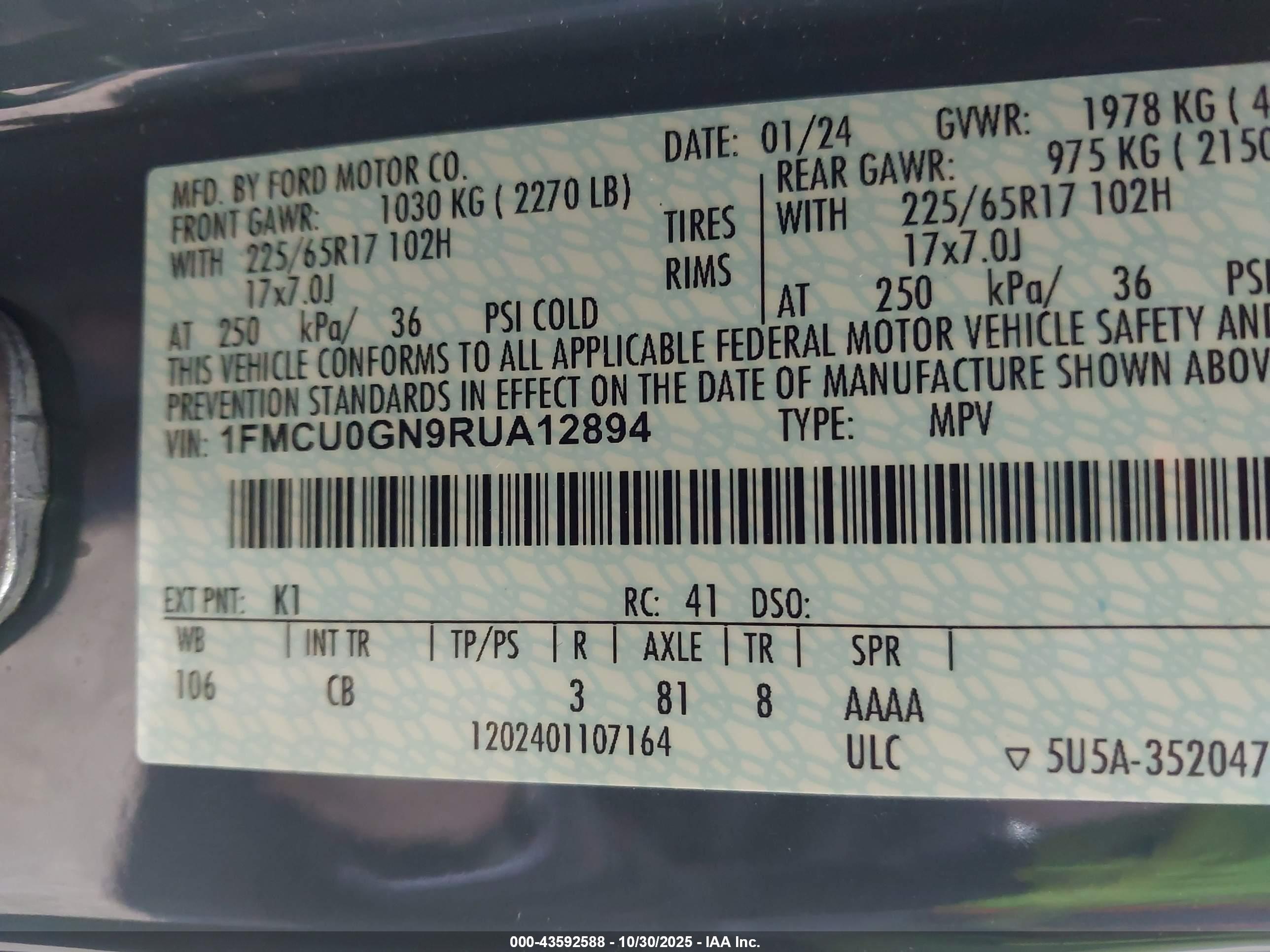 FORD ESCAPE image 9