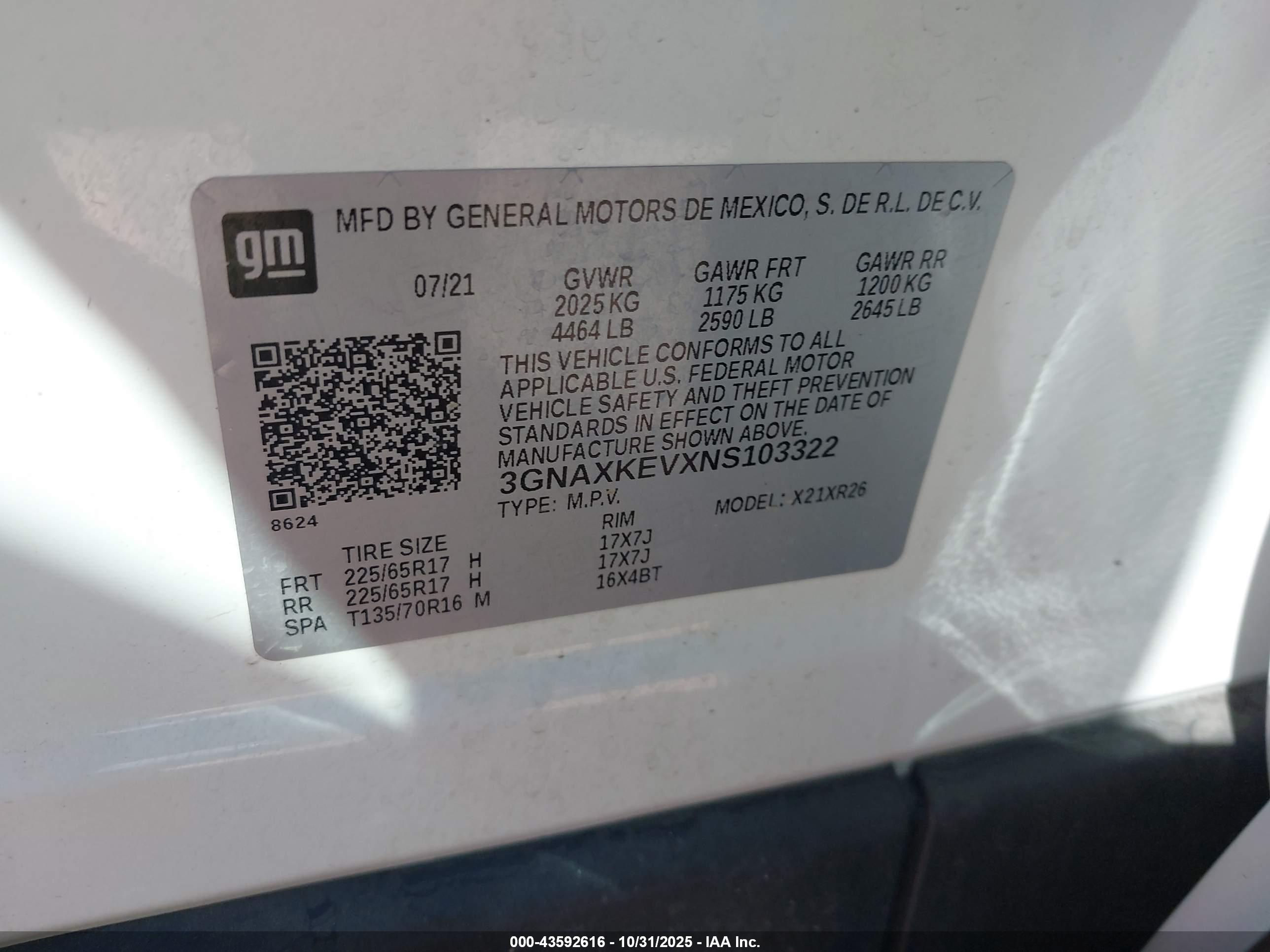 CHEVROLET EQUINOX image 9