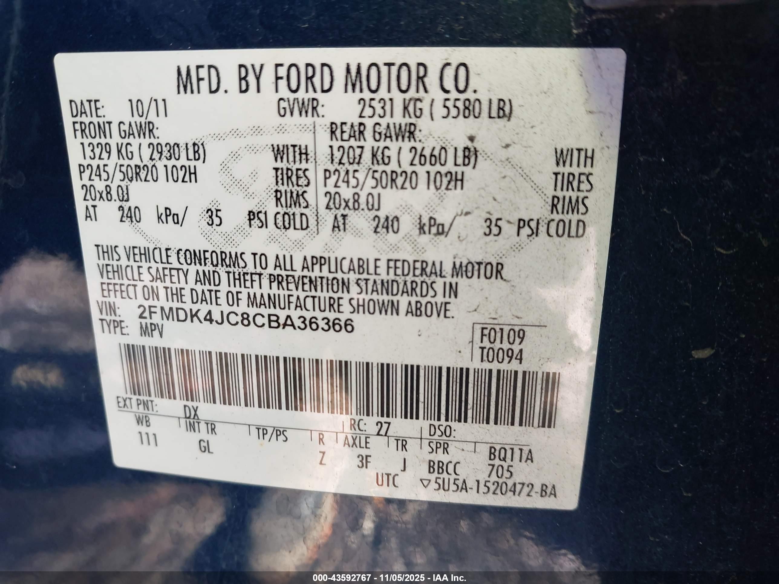 FORD EDGE image 9