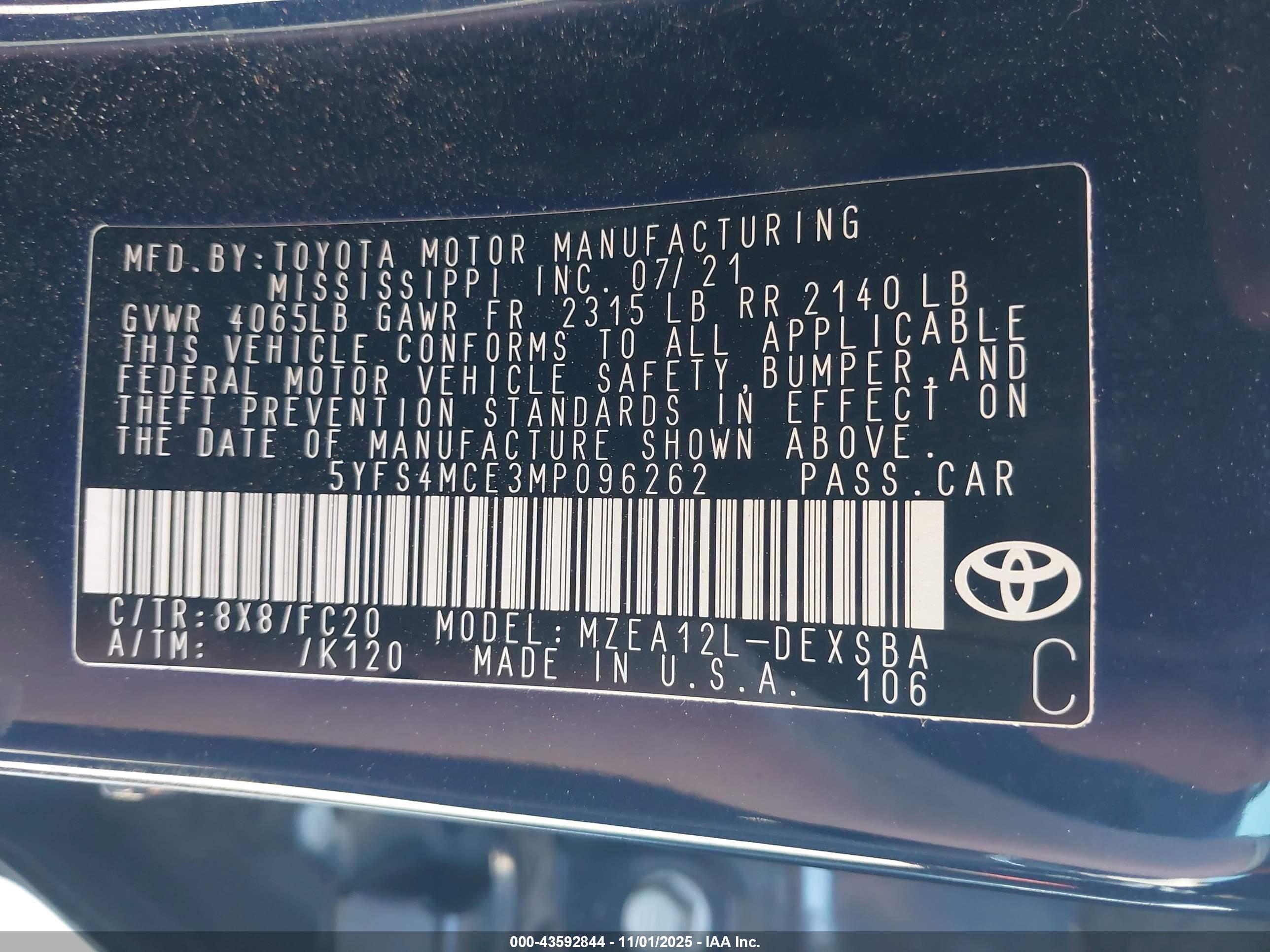 TOYOTA COROLLA image 9