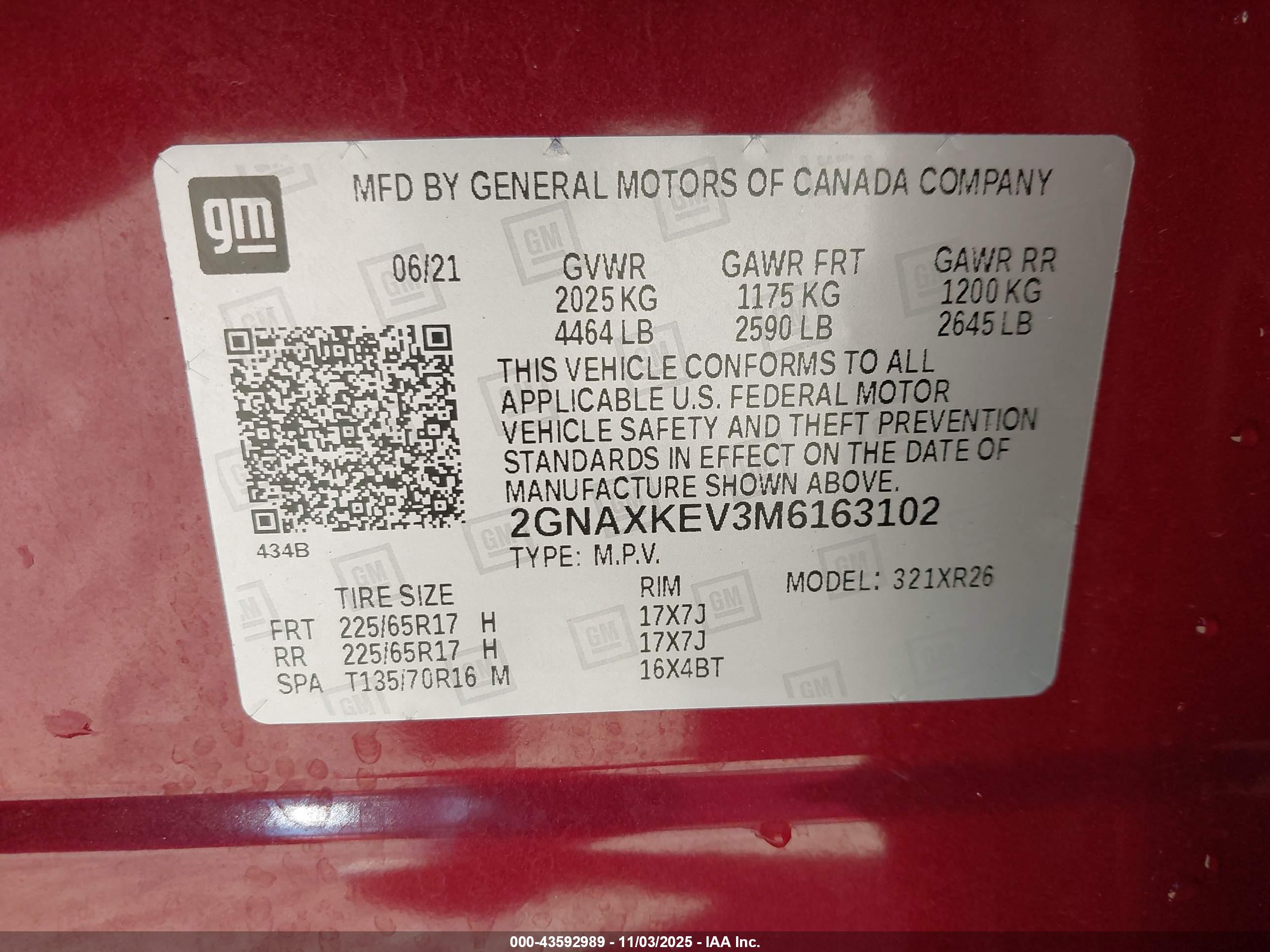CHEVROLET EQUINOX image 9