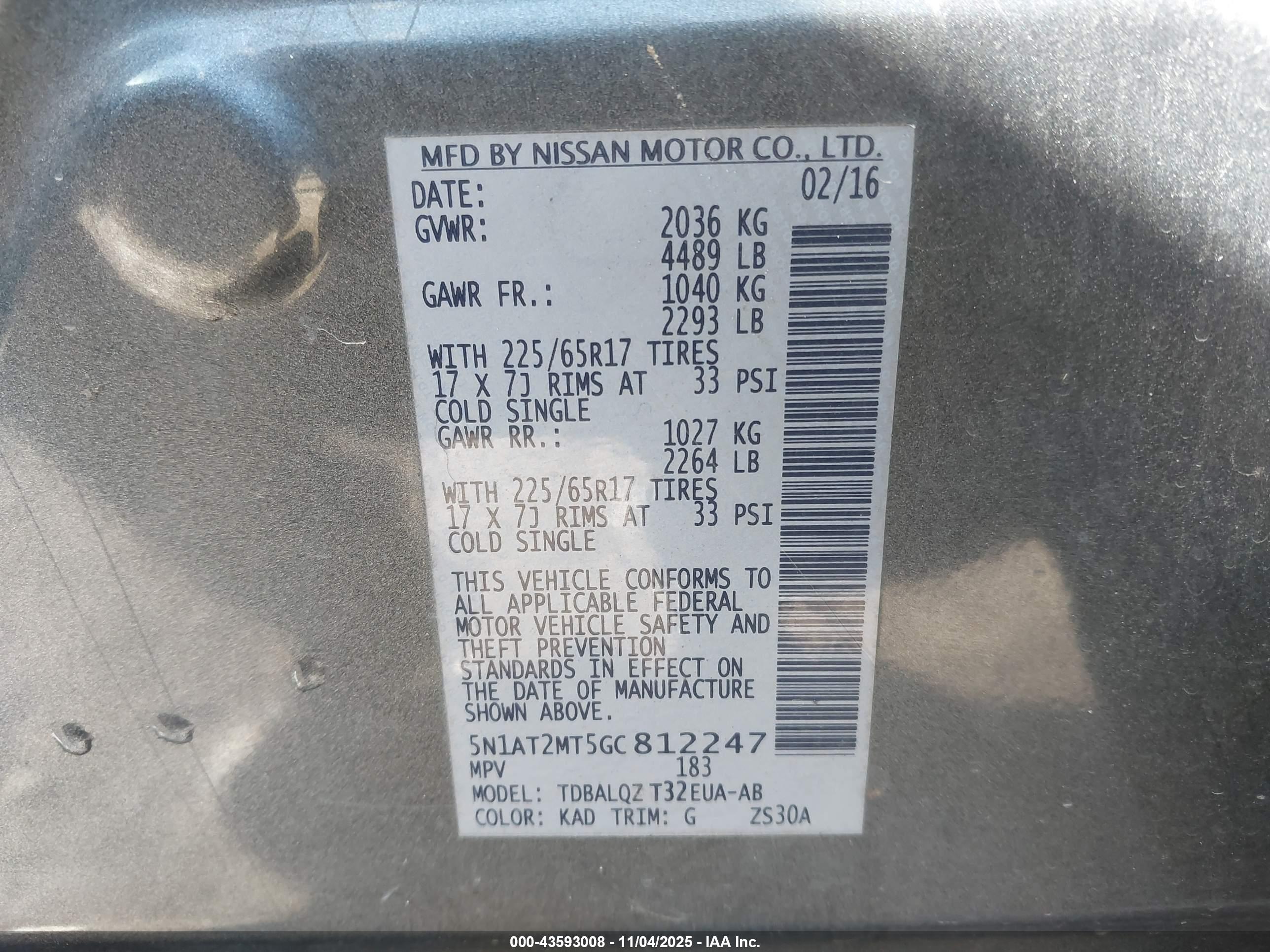 NISSAN ROGUE image 9
