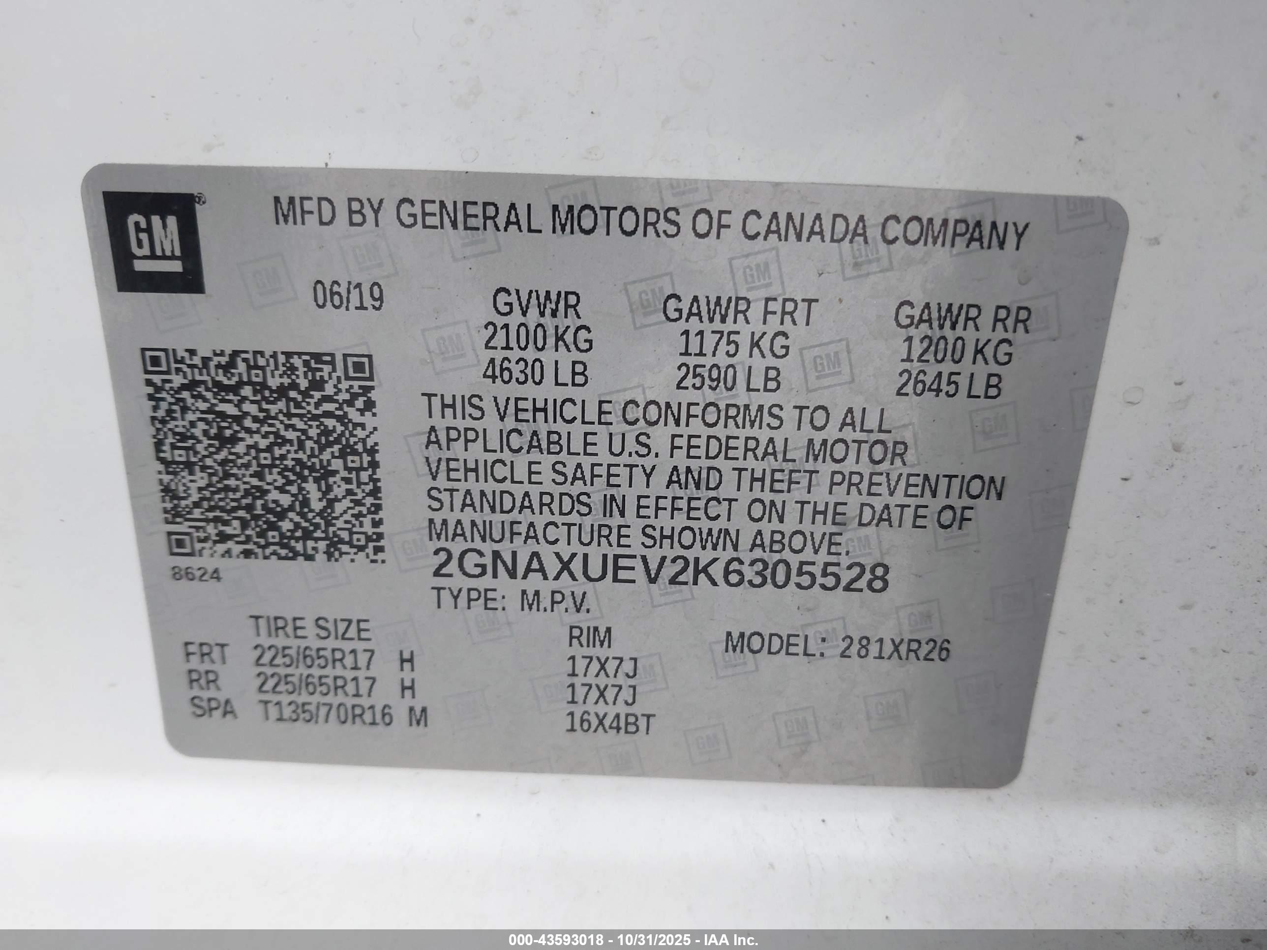CHEVROLET EQUINOX image 9