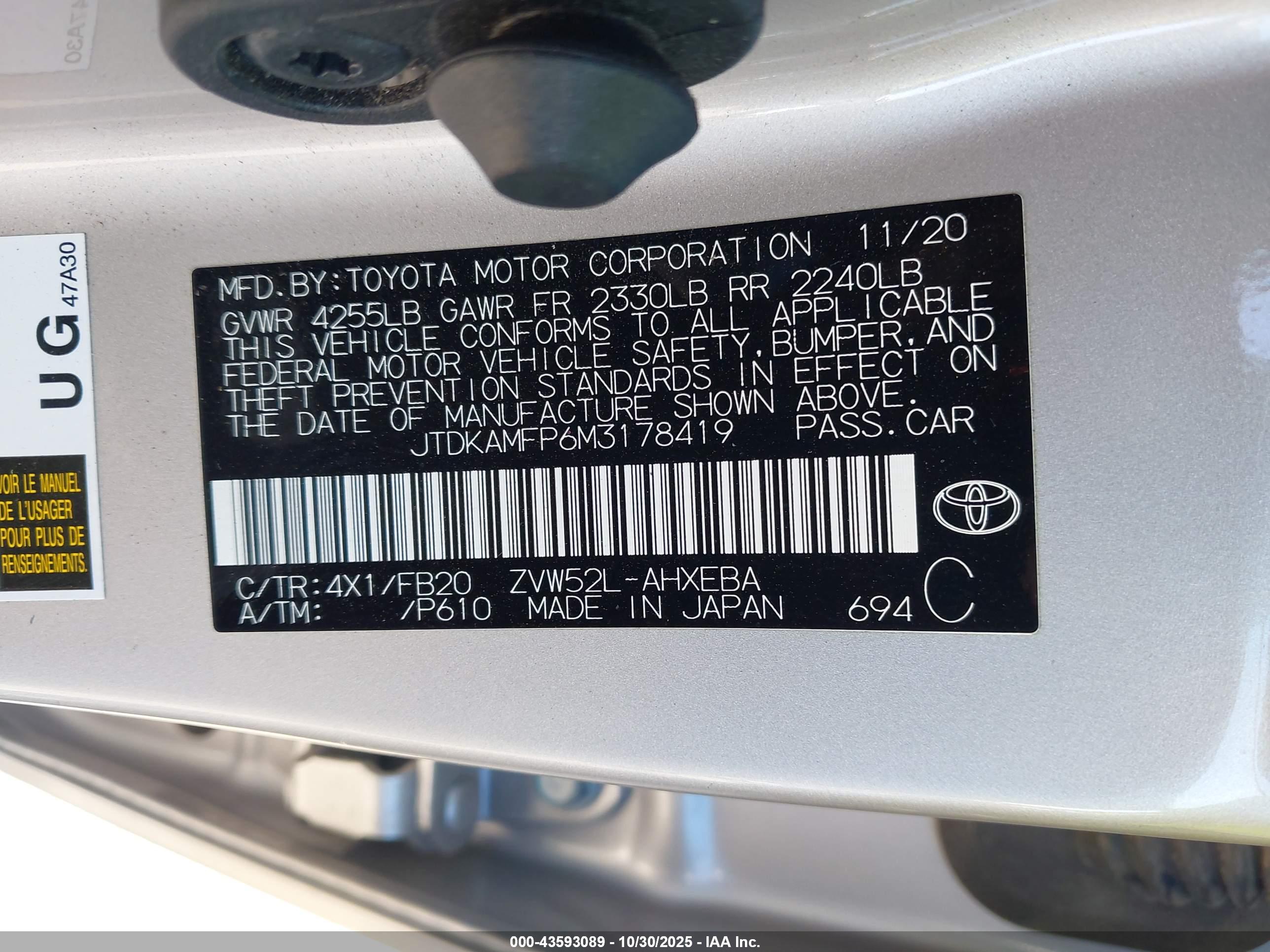TOYOTA PRIUS image 9