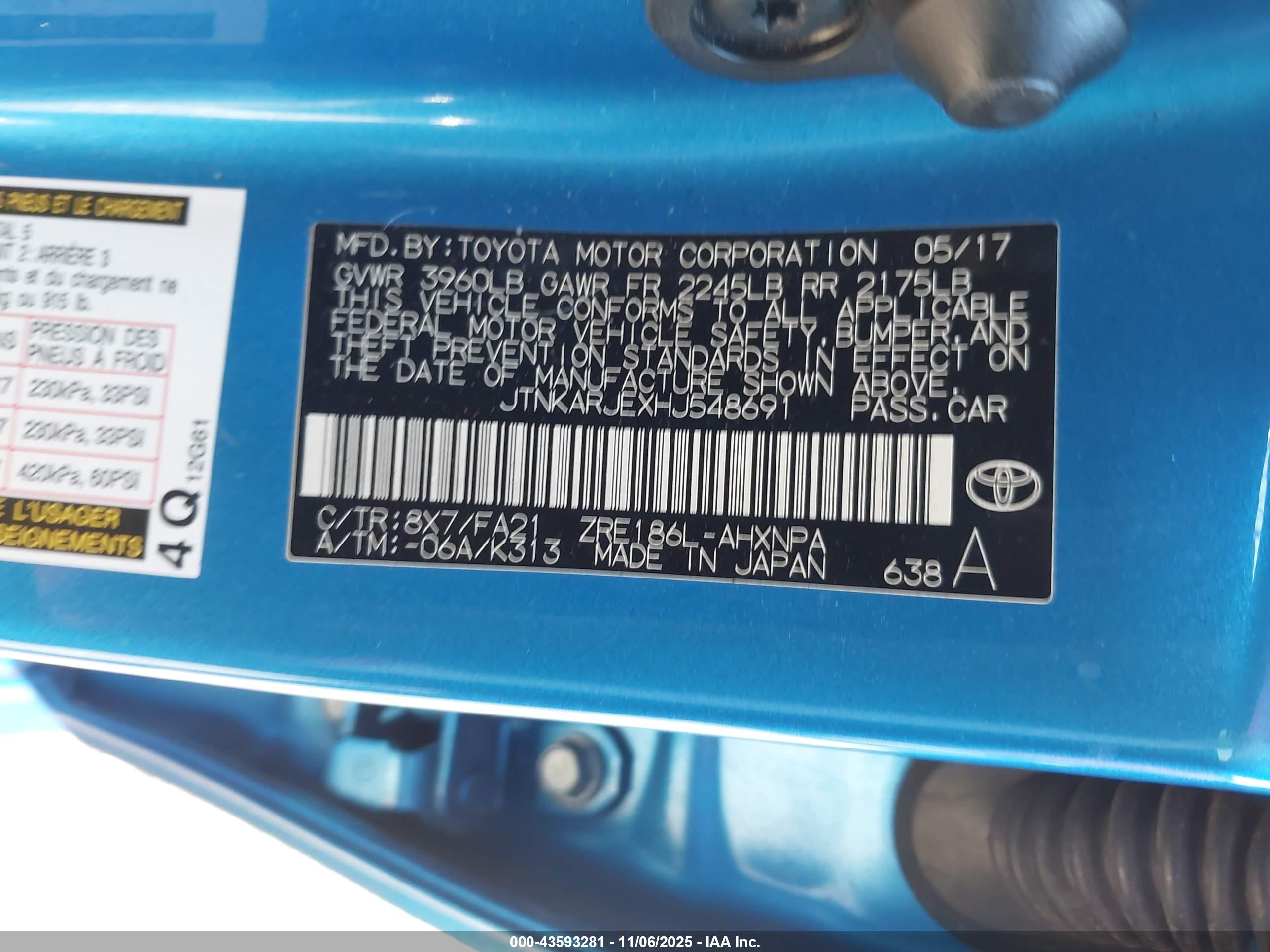 TOYOTA COROLLA image 9