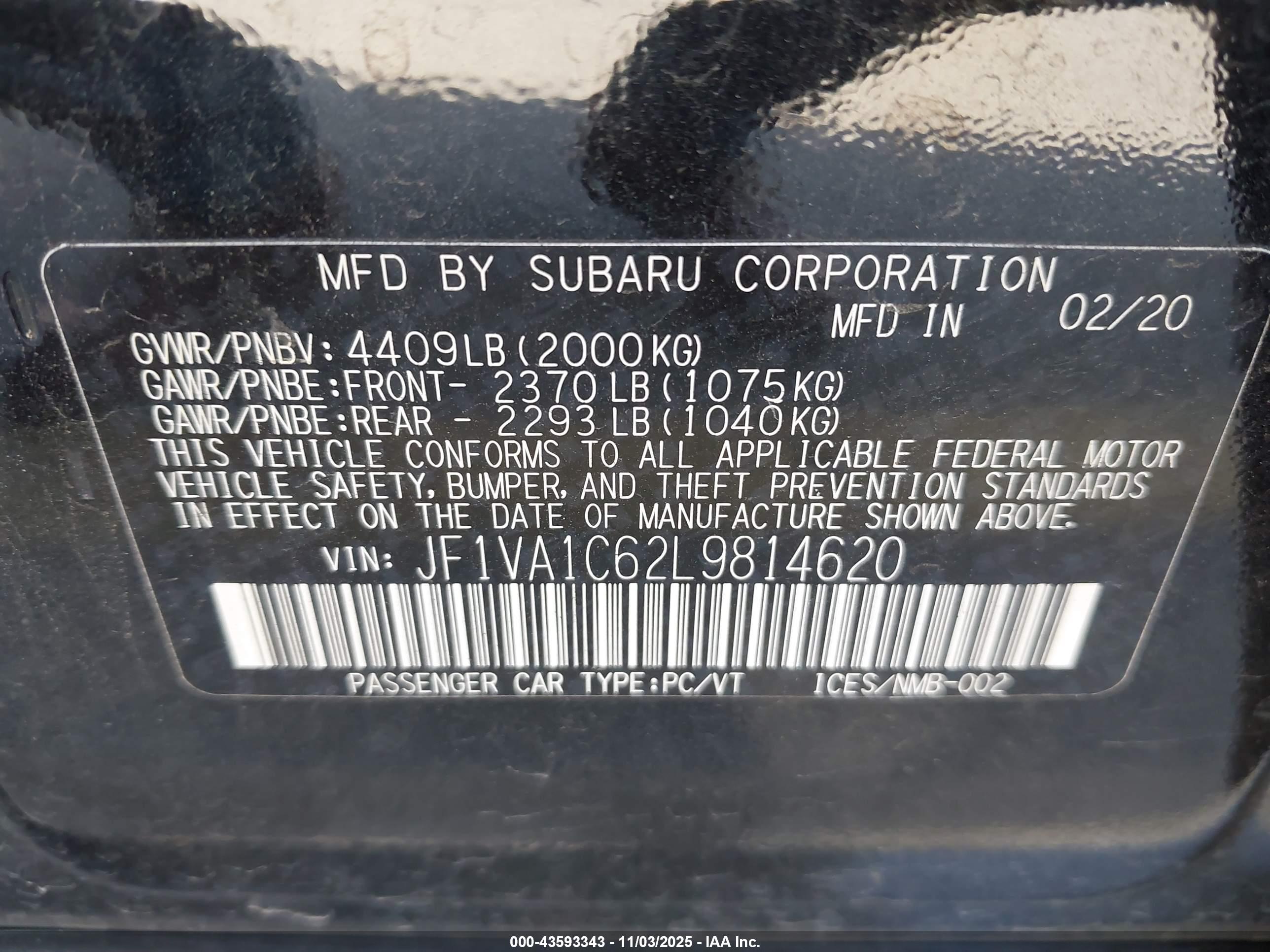 SUBARU WRX image 9