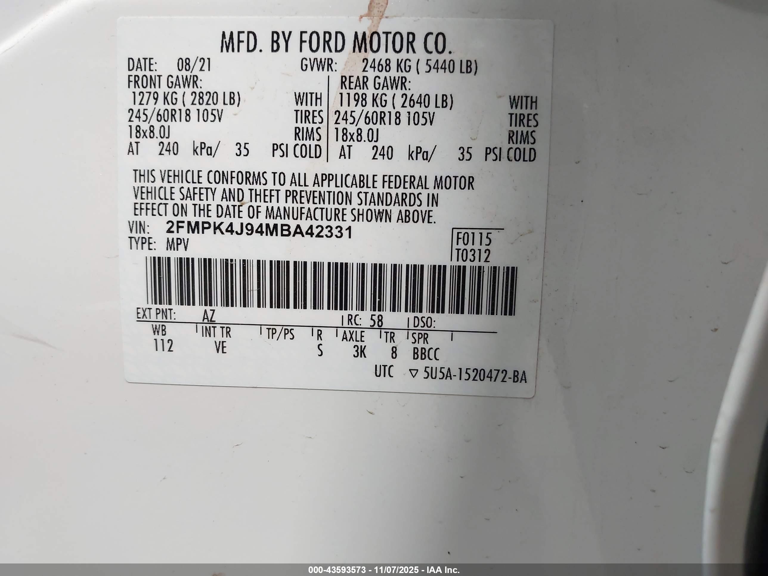 FORD EDGE image 9