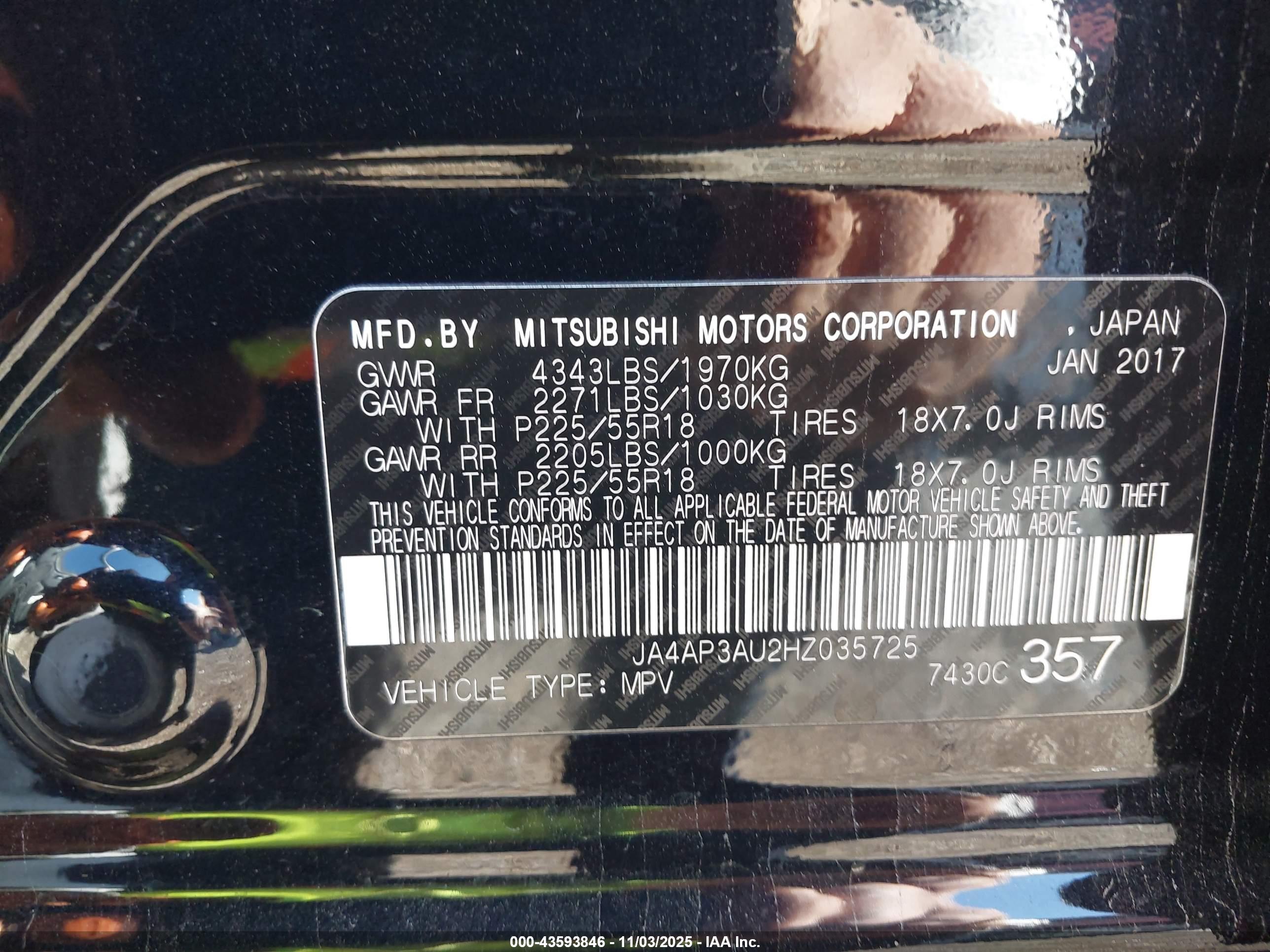 MITSUBISHI OUTLANDER image 9