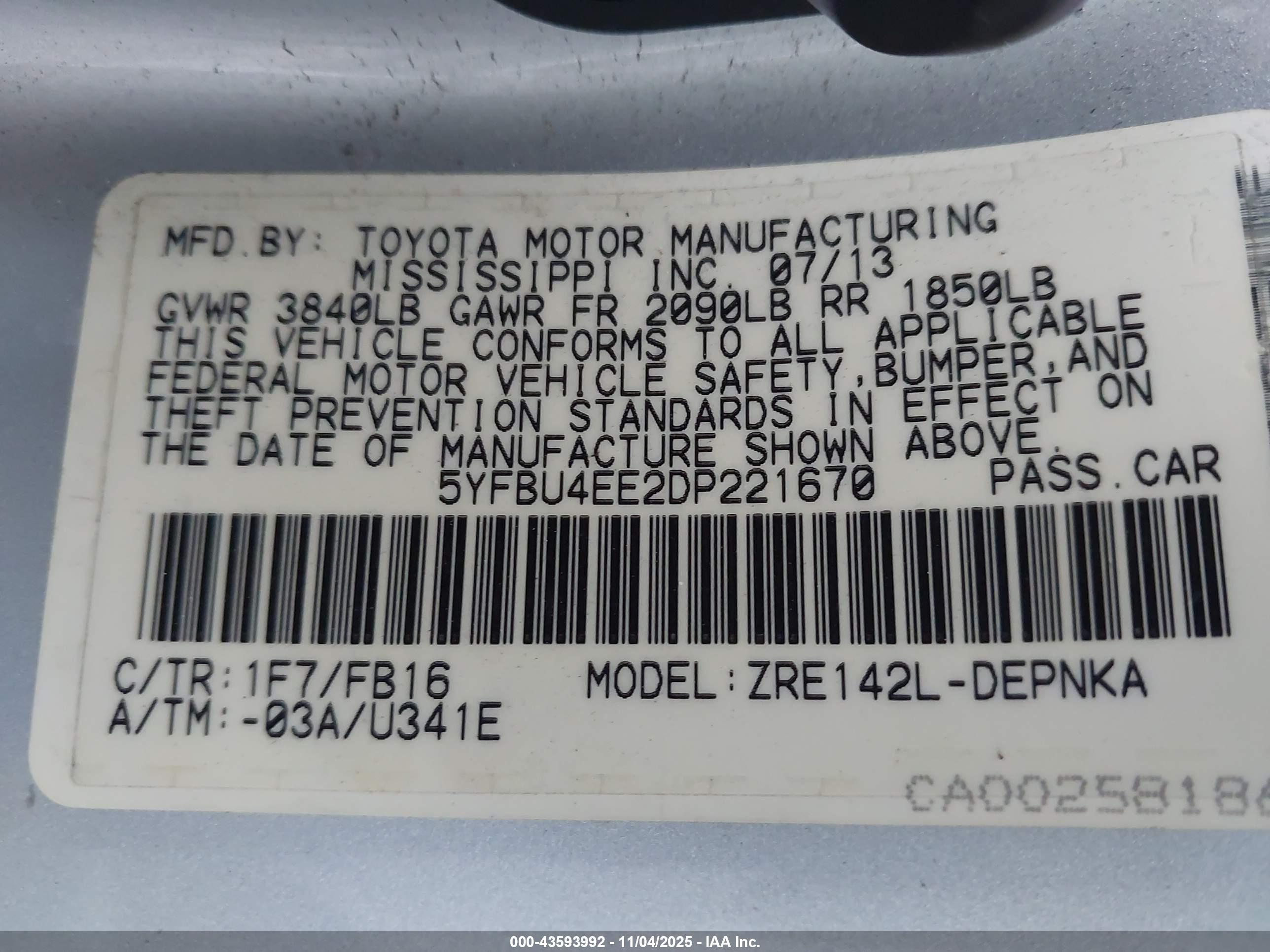 TOYOTA COROLLA image 9