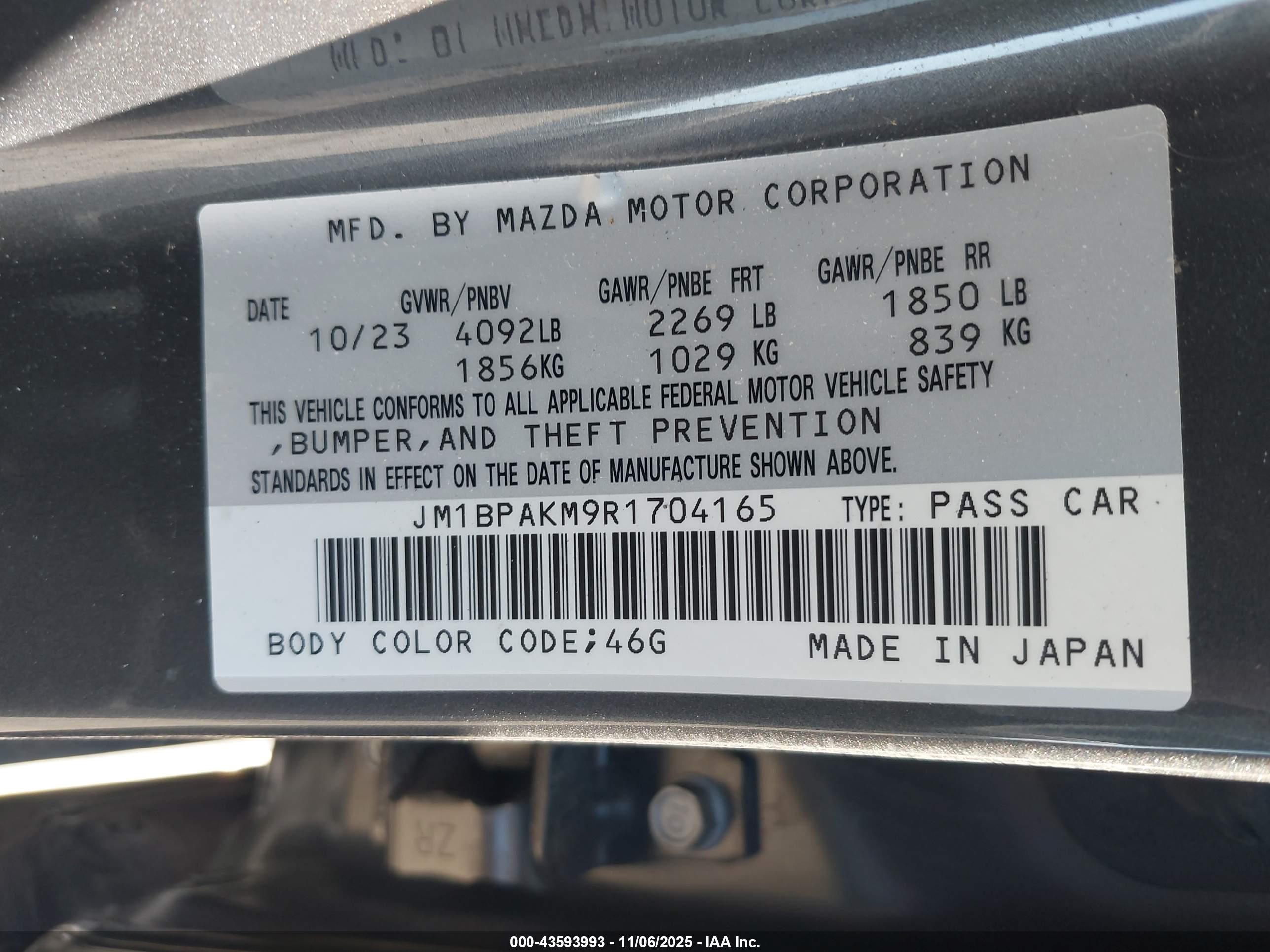 MAZDA MAZDA3 image 9