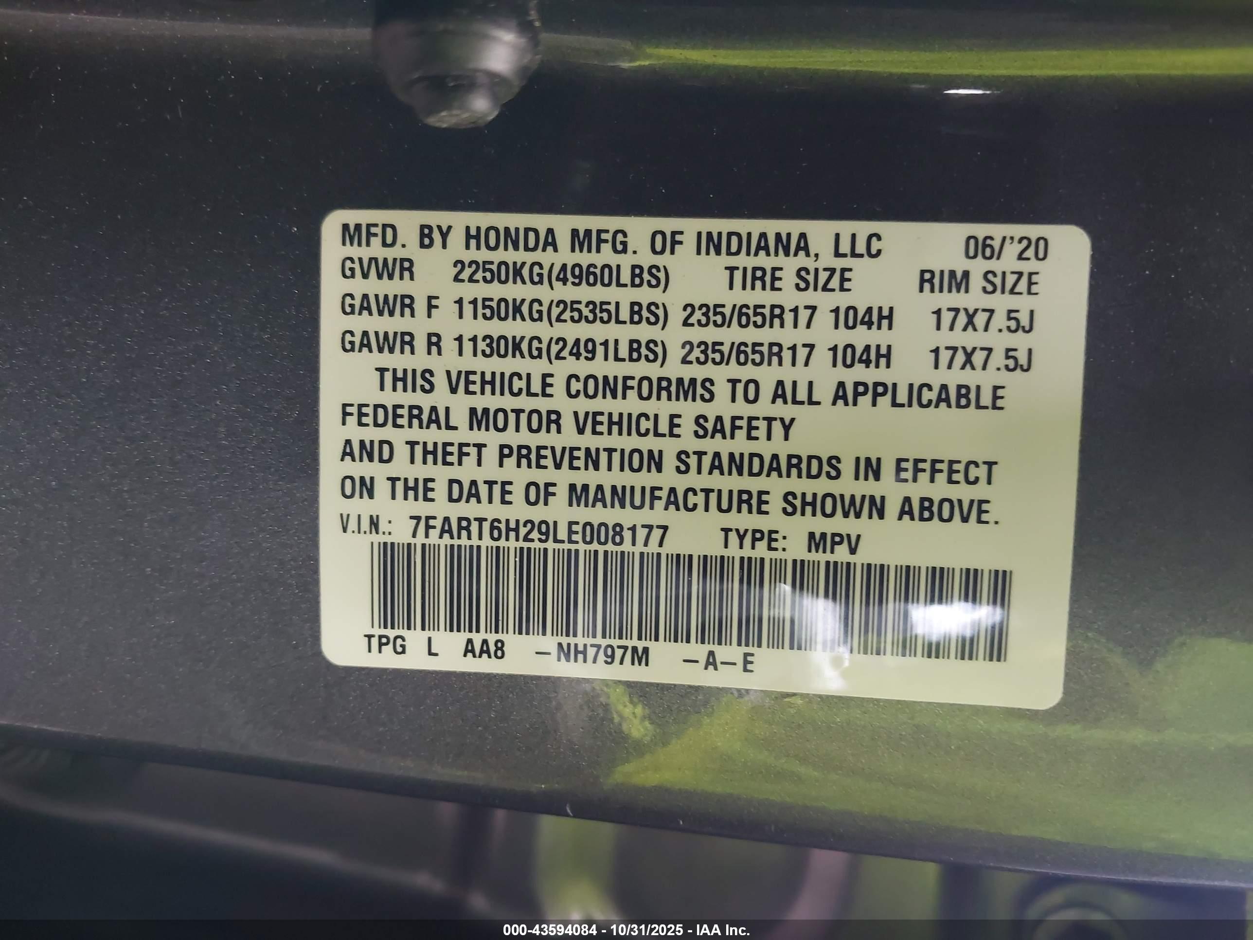 HONDA CR-V image 9